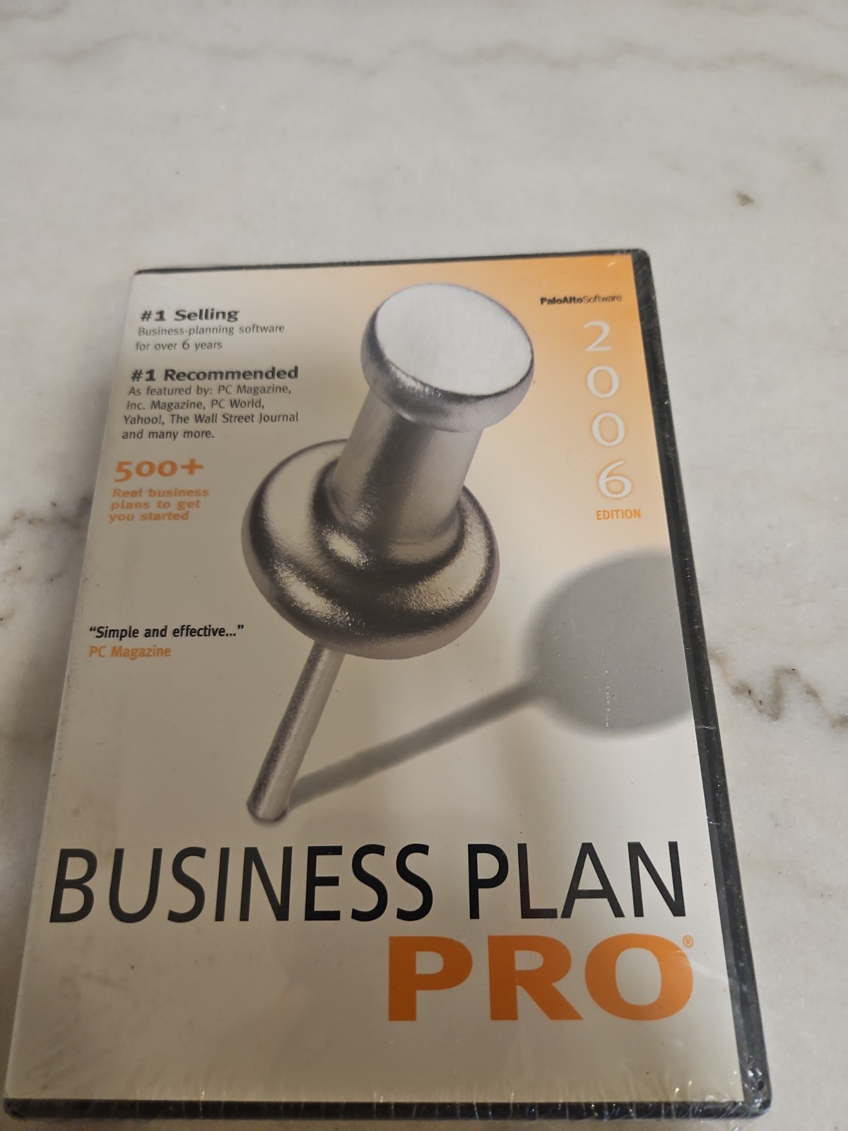 Business Plan Pro 2006 Palo Alto Software PA-242 new sealed B25