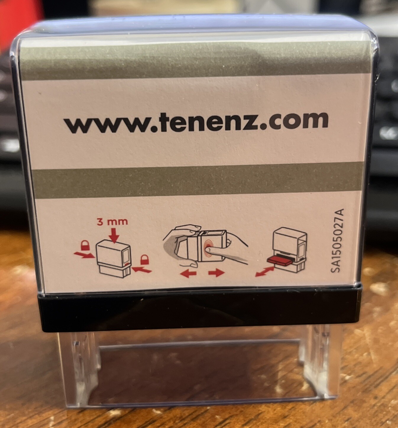 Tenenz Tax & Accounting Products 2000 Plus “COPY” Stamp With Open Box Red Ink