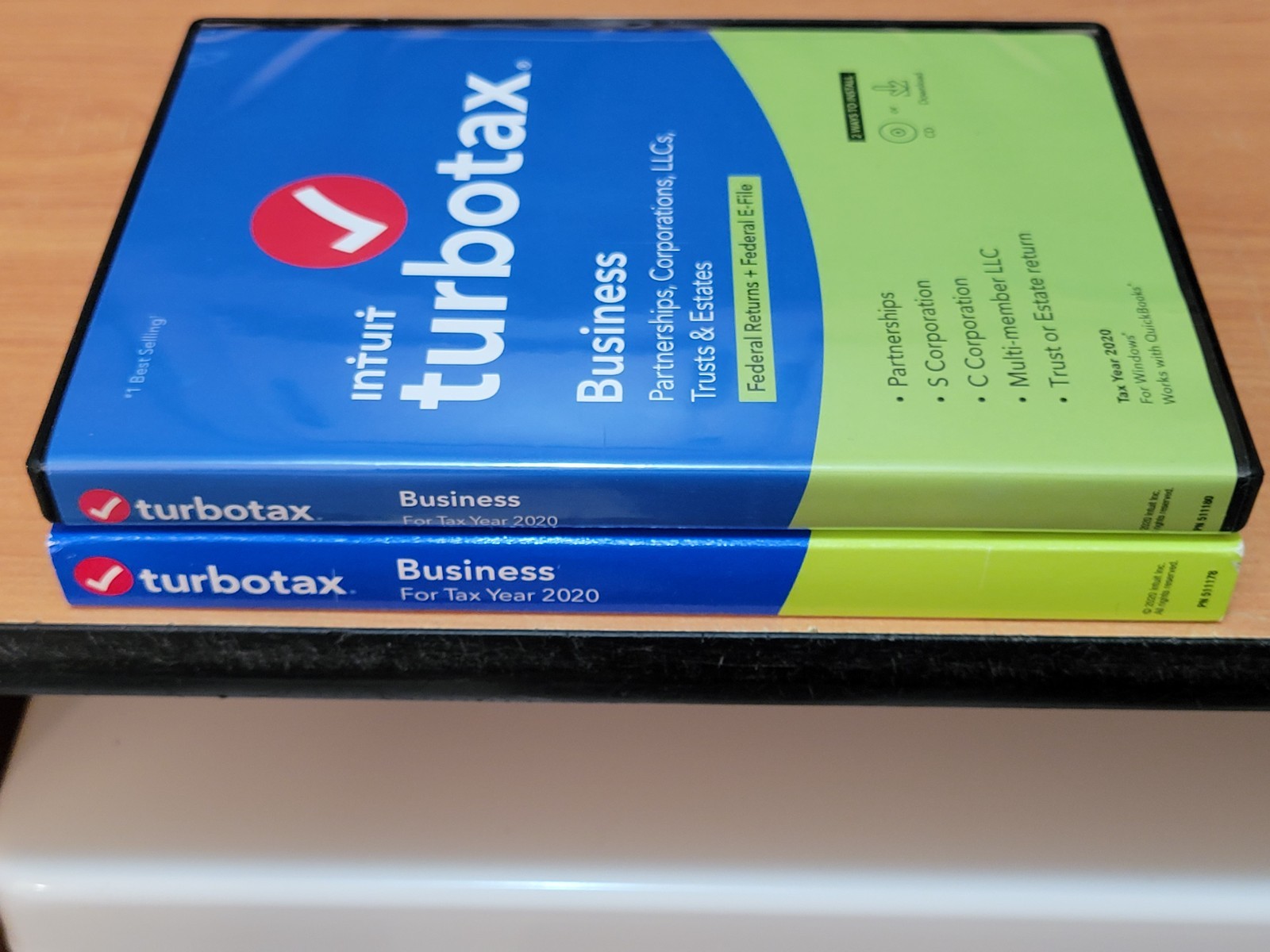 LOOK *New* 2020 TURBOTAX BUSINESS CD for CORPORATION ESTATE TRUST PARTNERSHIP