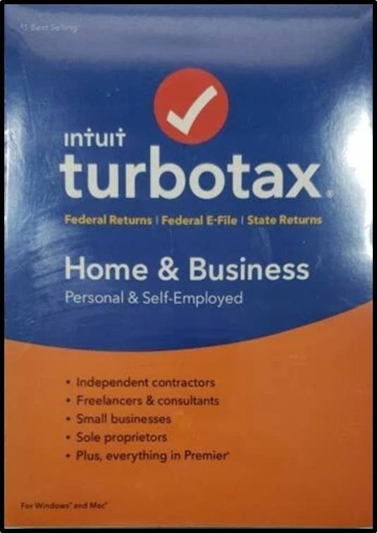 Intuit TurboTax Home & Business 2018 (used) – clean CD-ROM – Trusted Seller
