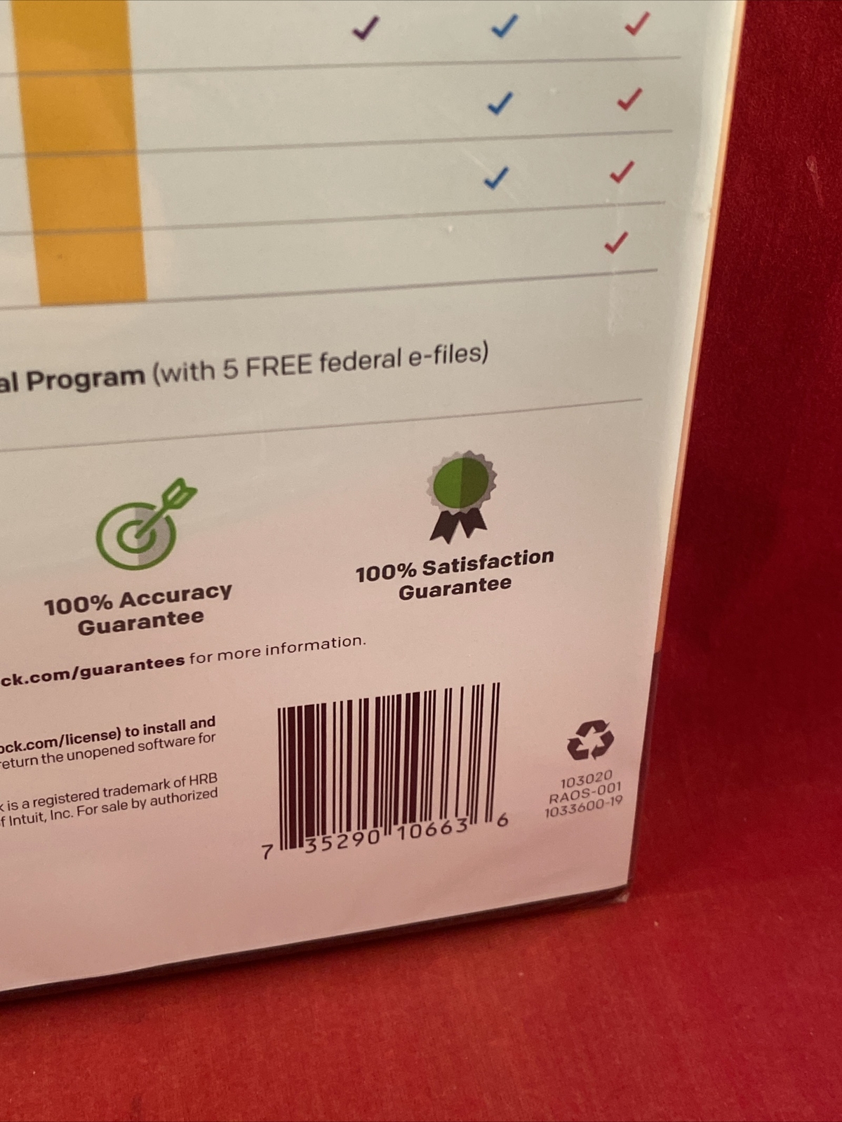 H&R BLOCK Tax Software Basic 2019 for PC/MAC – NEW/SEALED