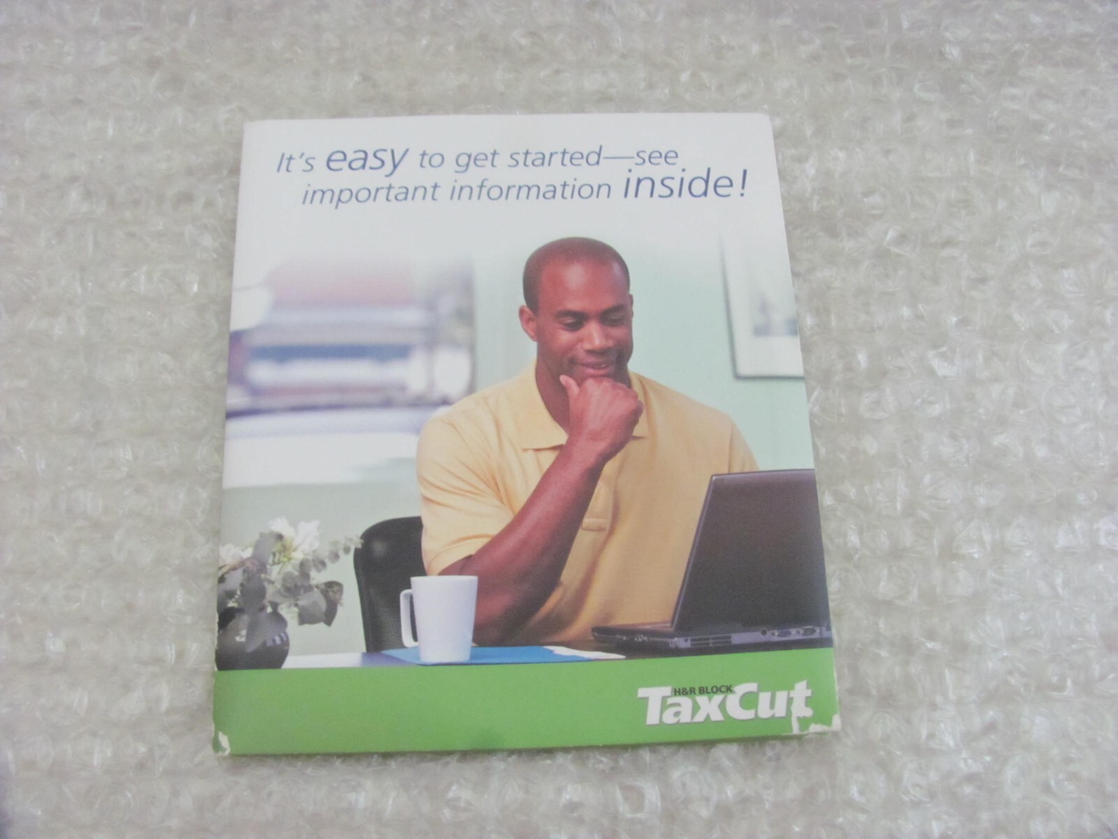 H&R Block Tax Cut Premium Federal 2008 Tax Year Windows and Mac CD-ROM