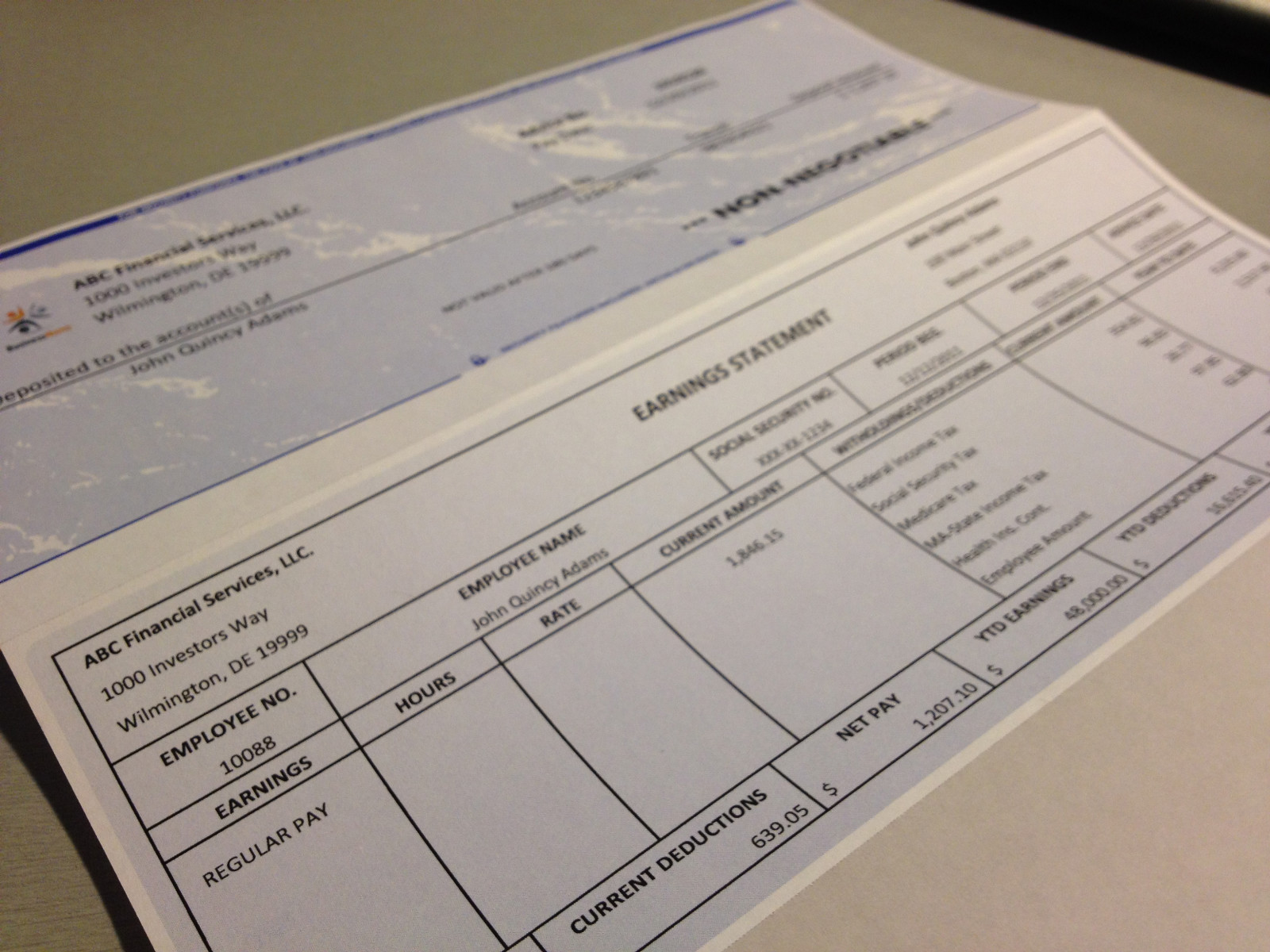 Excel Pay Stub Generator Calculator and Printer – Easy Custom Template