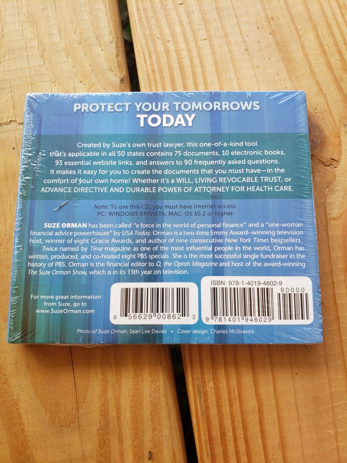 Suze Orman: Protect Your Tomorrows Today (CD-ROM, 2014) New & Sealed (C6)