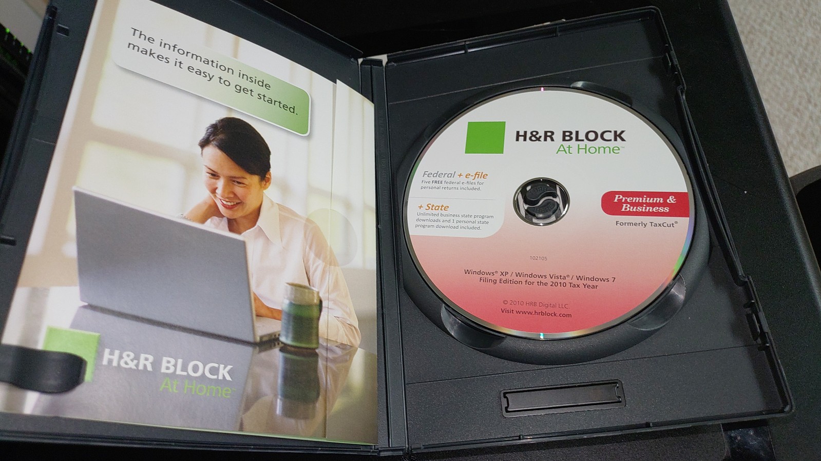 {H&R Block} At Home (2010)- Premium & Business