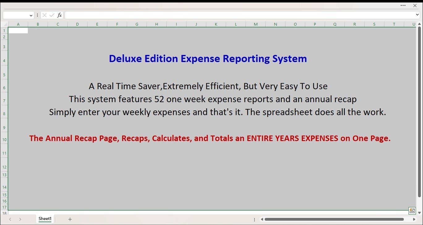 Spectacular Spreadsheet Deal, 10 Excel Templates, one low price, PC or Android