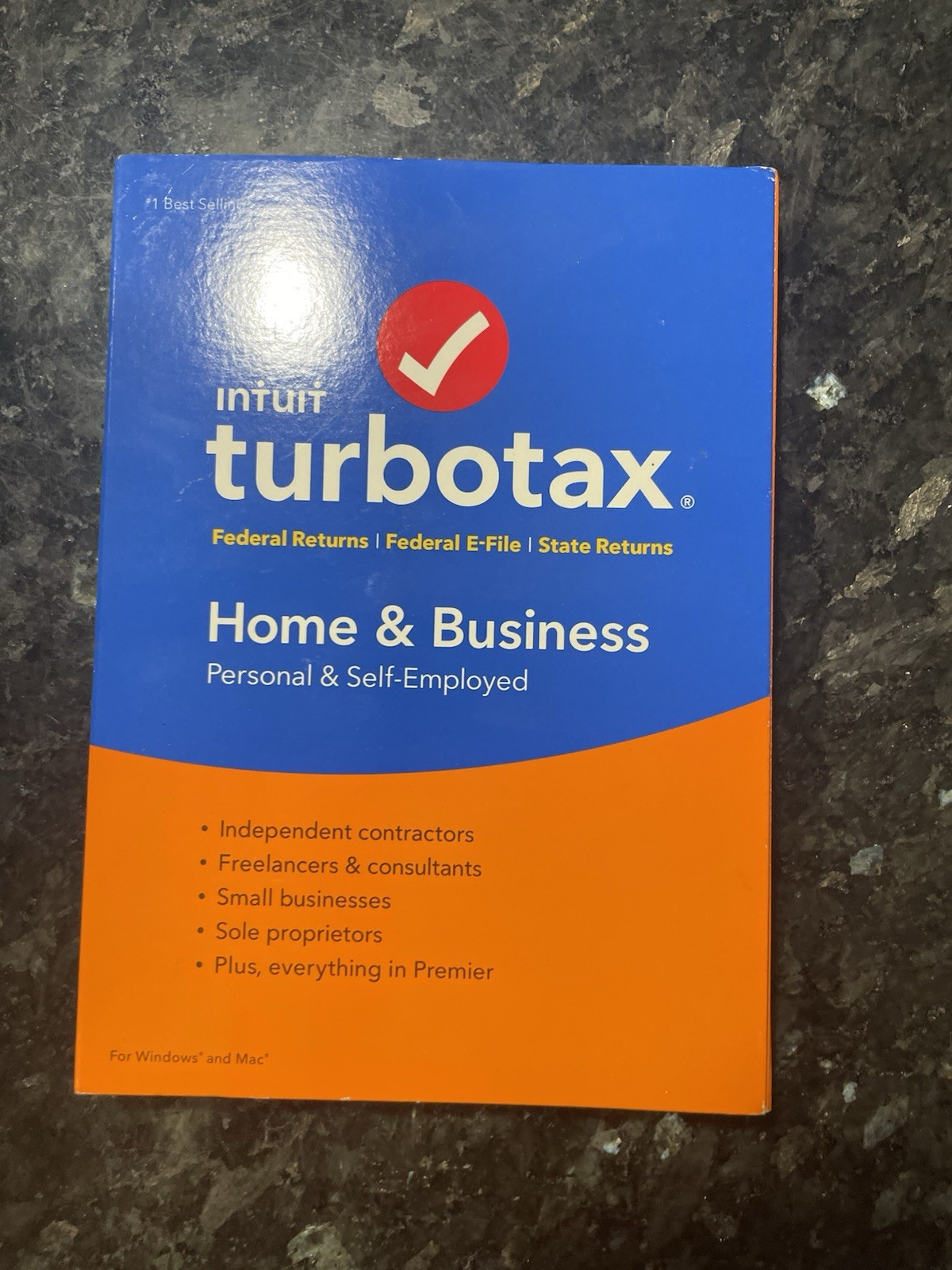 Intuit TurboTax Home & Business 2016 Federal and Download State