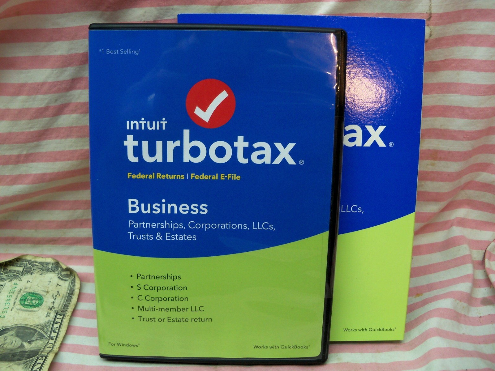 Intuit TurboTax Business 2018 Year Partnership LLC Trust Estate CD NEW Sealed