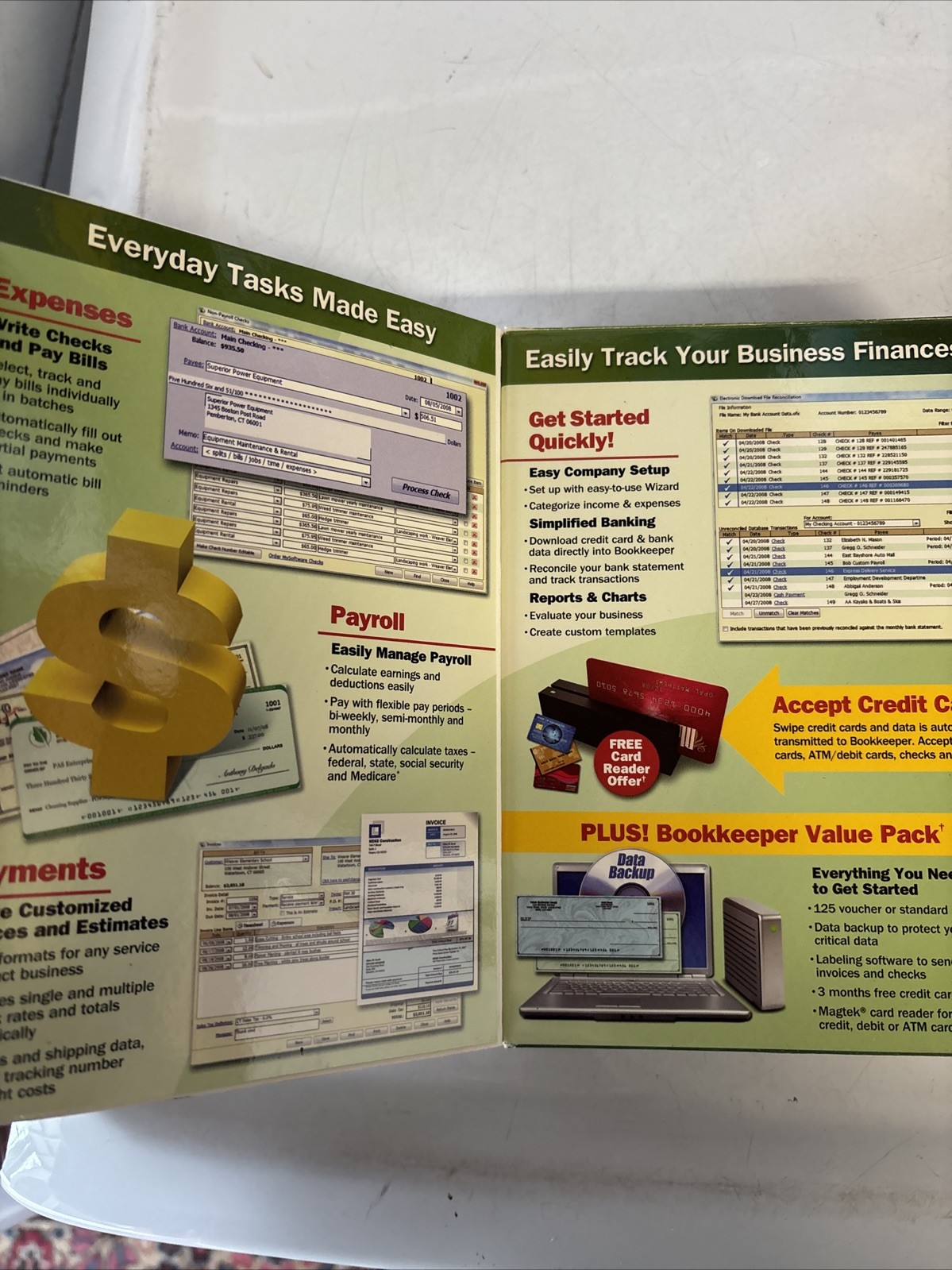MySoftware Bookkeeper Easily Manage Sales & Expenses 2009