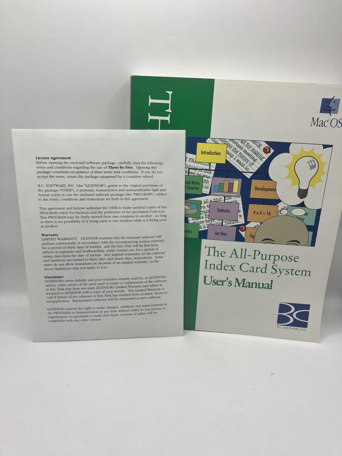 Three by Five The All Purpose Index Card System for Mac OS