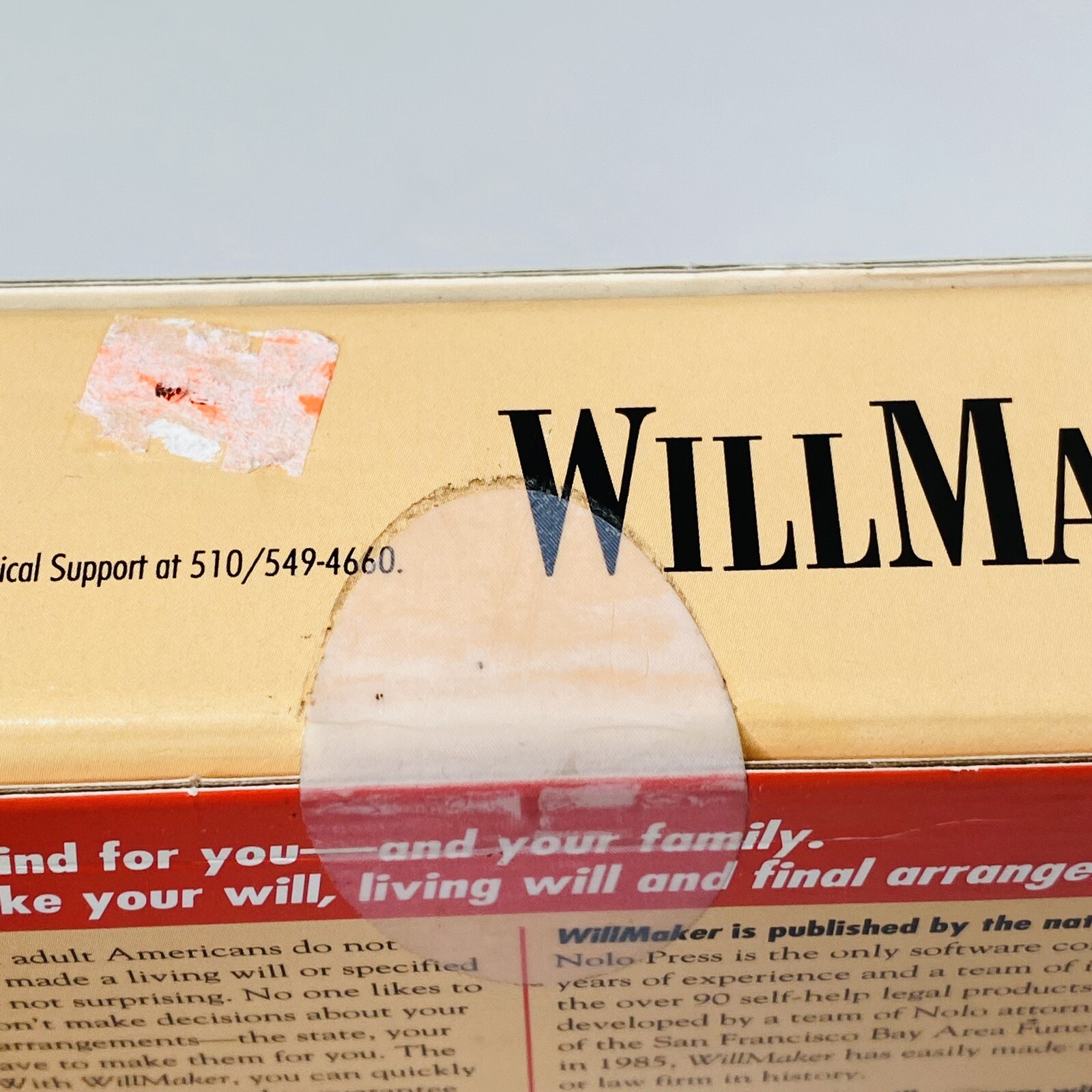 Nolo WillMaker 5 Vtg Software New Sealed NOS Macintosh