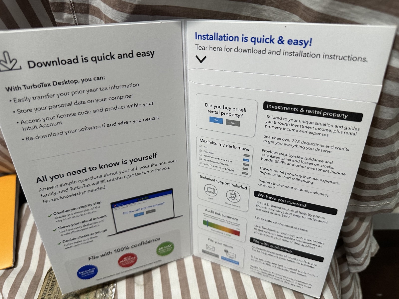 New TurboTax Premier 2025 Tax Software Fed & State Tax Win & Mac Sealed USA