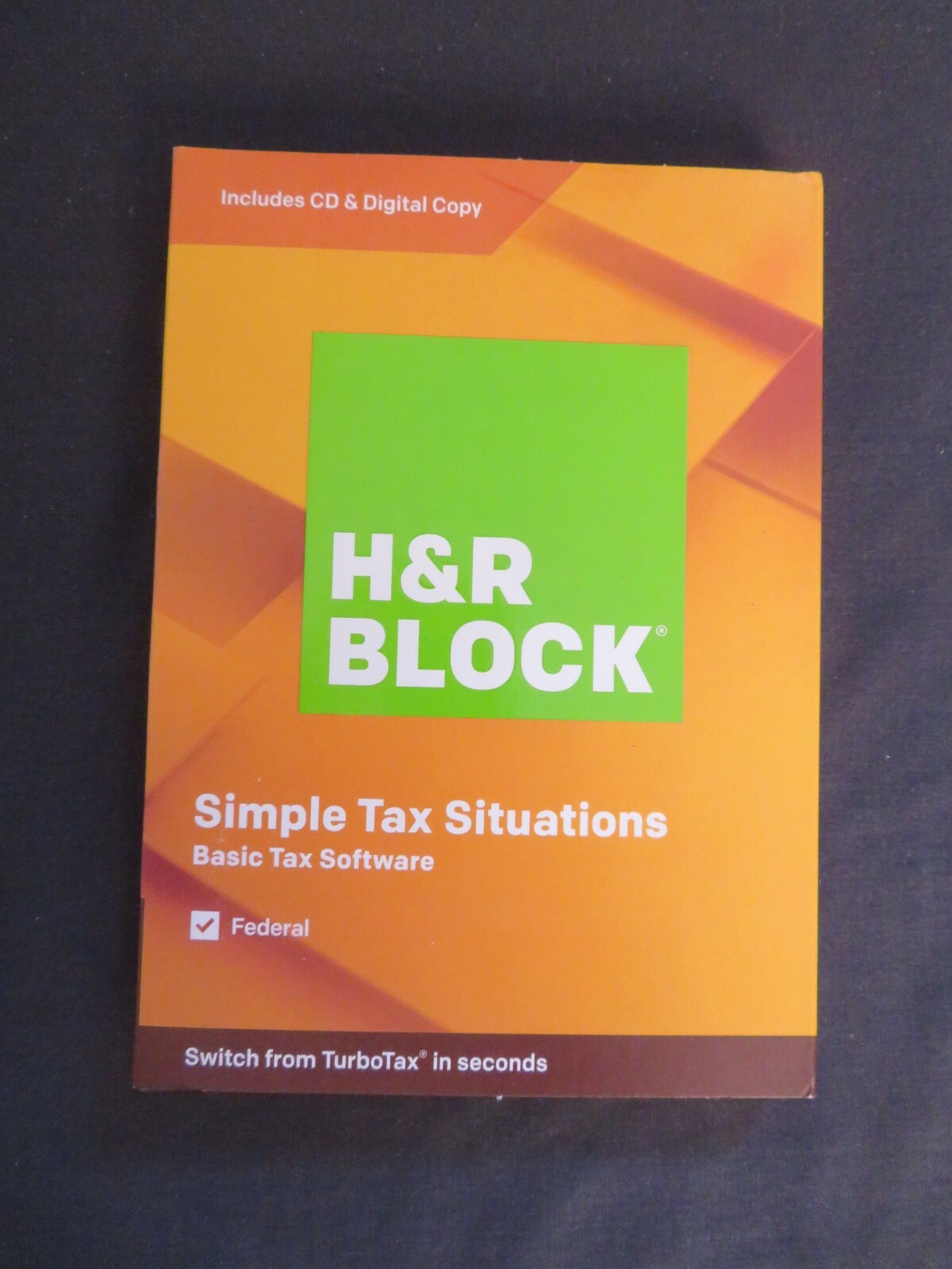 2019 H & R Block Simple Tax Situations Software FAST AUTHENTIC DOWNLOAD ONLY