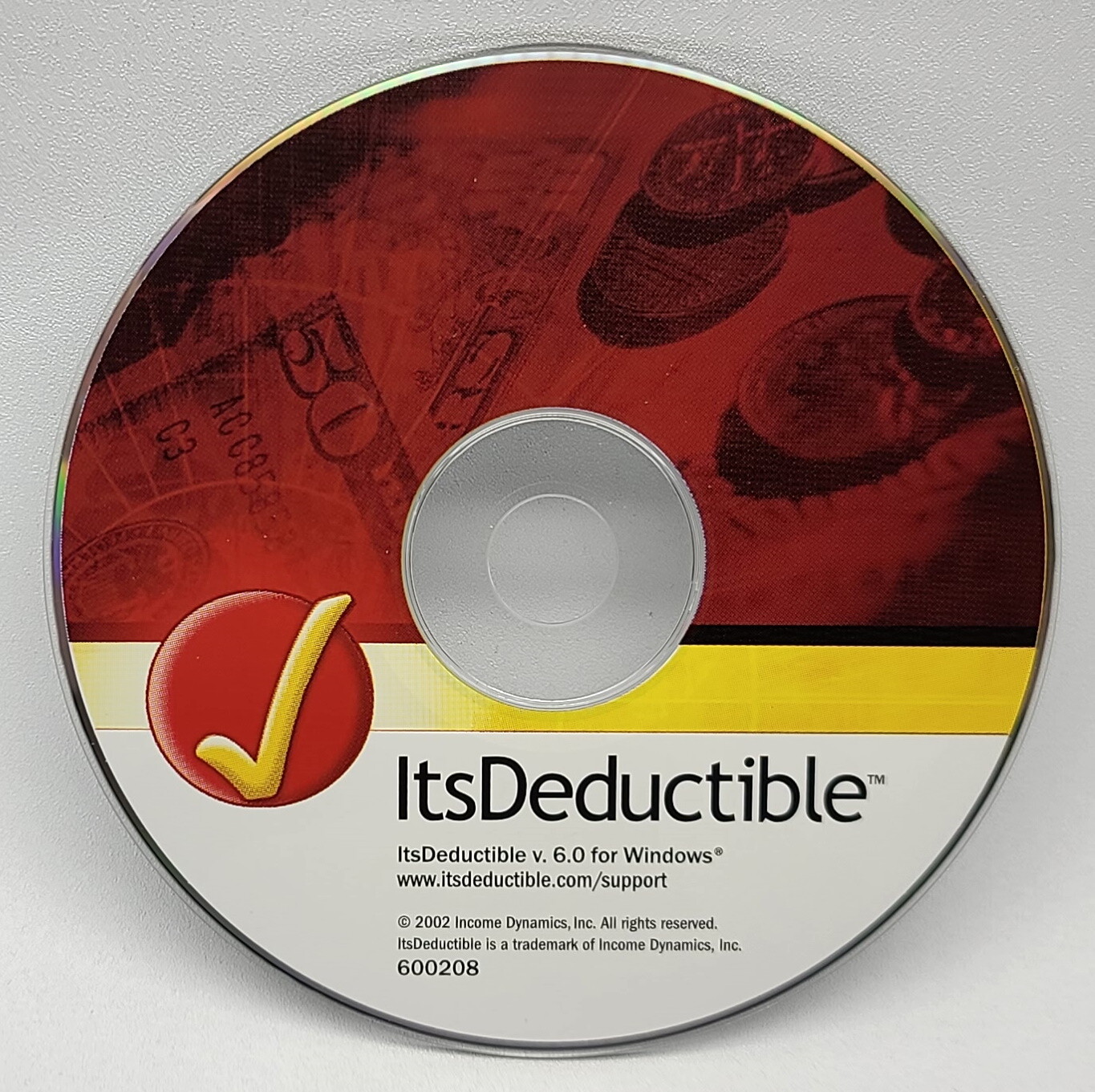 ⭐️ ItsDeductible Version 6.0 Software Installation CD – PC CD-ROM