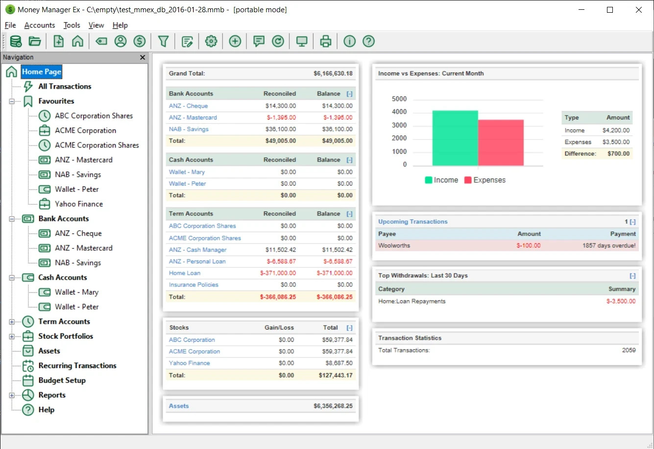 Money Manager Ex – Personal Accounting, Banking And Budgeting Software 2026 USB