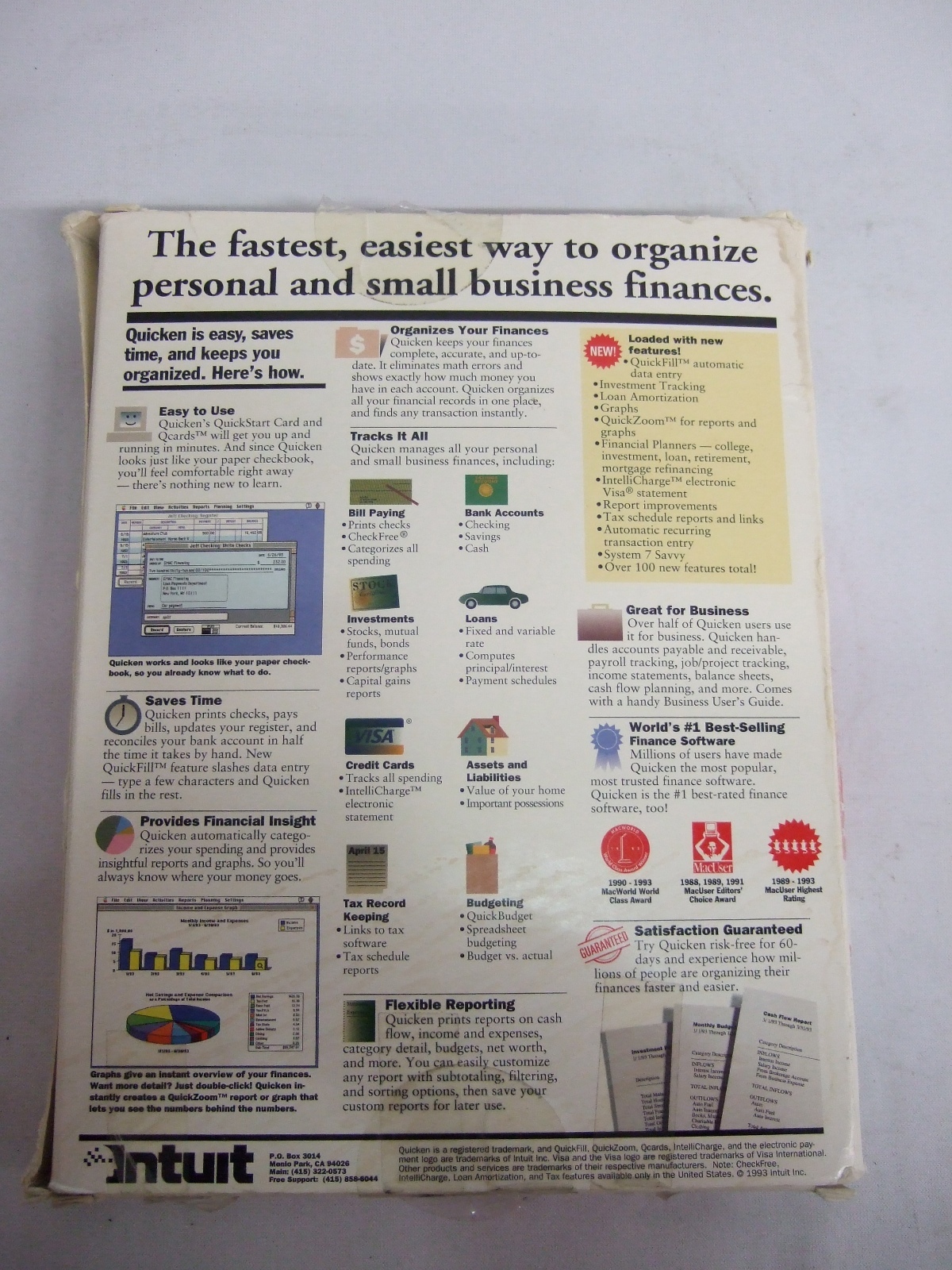 Intuit Quicken for Macintosh Version 4