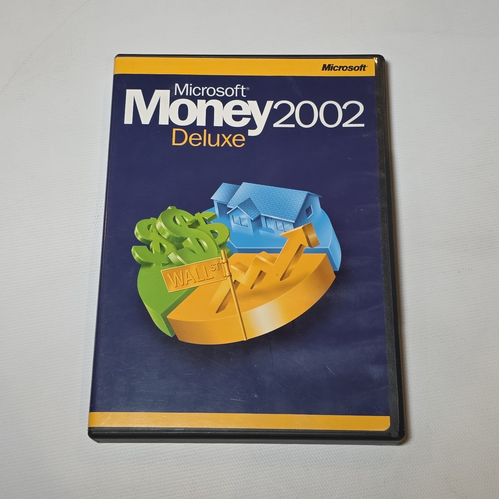 Microsoft Money 2002 Deluxe For Windows Software With Booklet