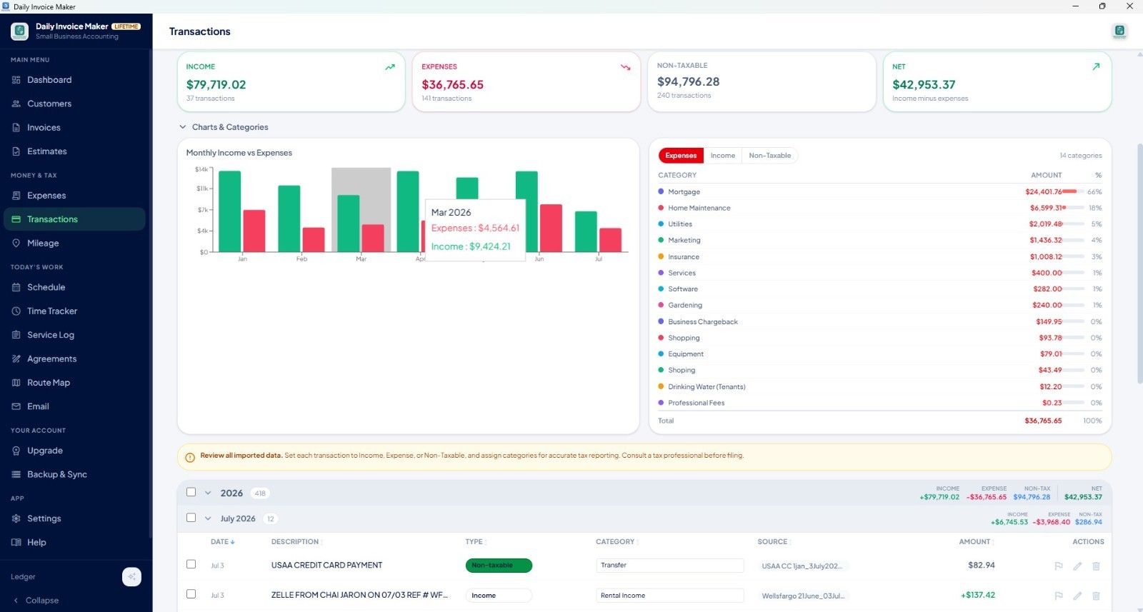 Small Business Accounting, Bookkeeping Software & Invoice Generator 2026