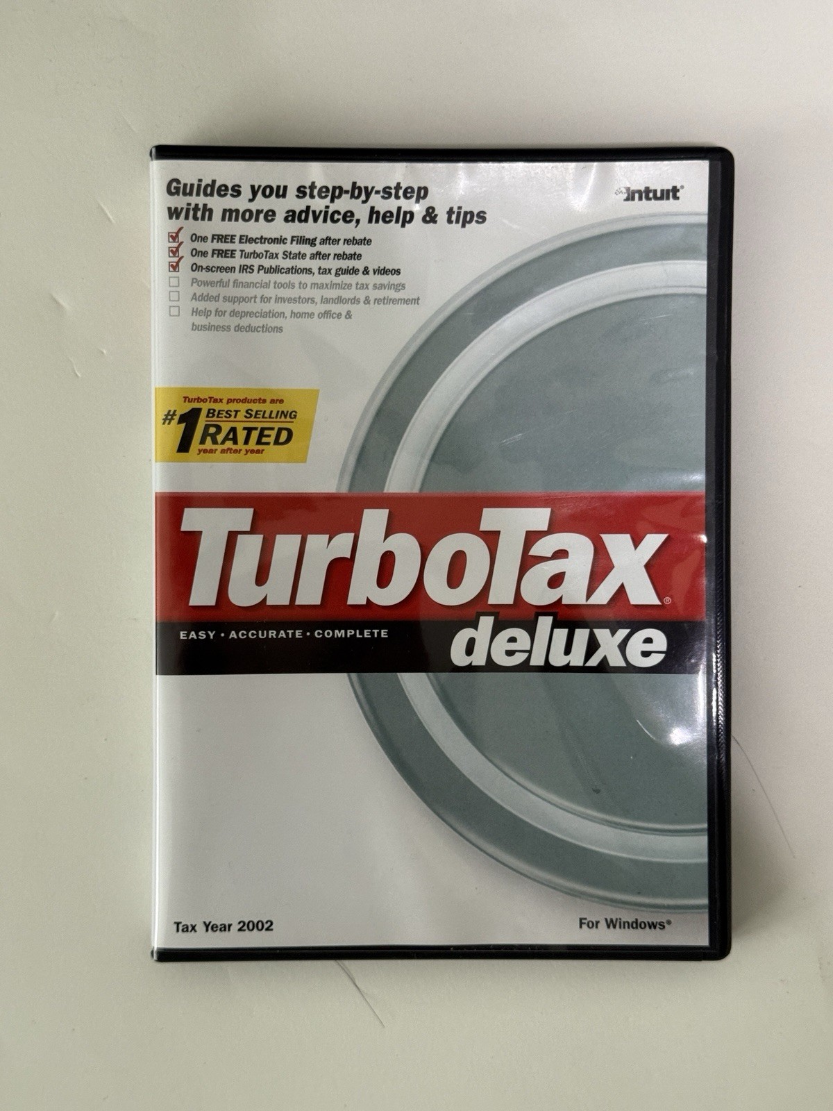 2002 TurboTax Deluxe Federal Turbo Tax