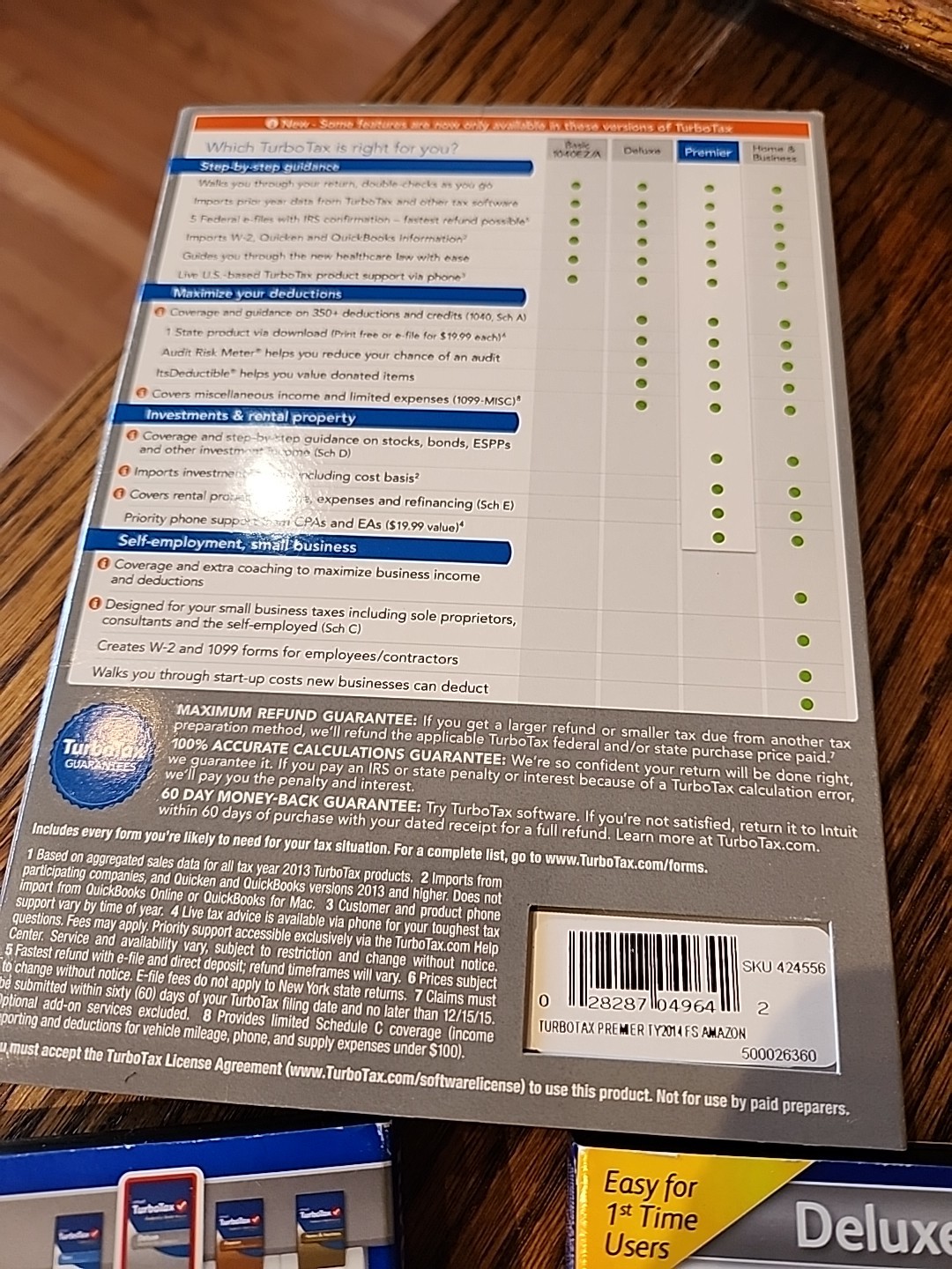 Turbotax Lot – 2012, 2013, 2014