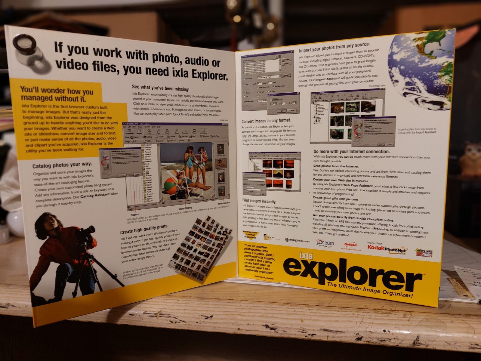 IXLA explorer image organizer software, New In Box, Free Shipping
