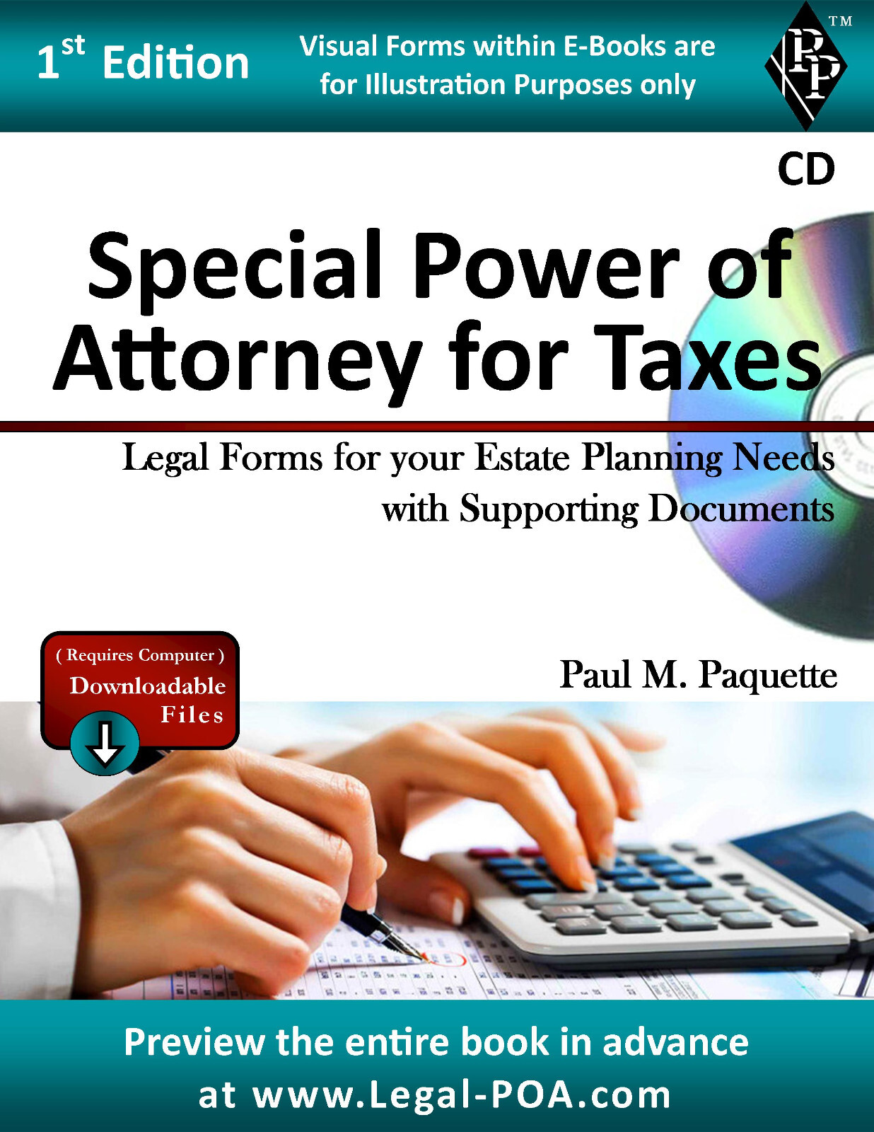 Special Power of Attorney for Taxes – Full Version – CD-ROM Only