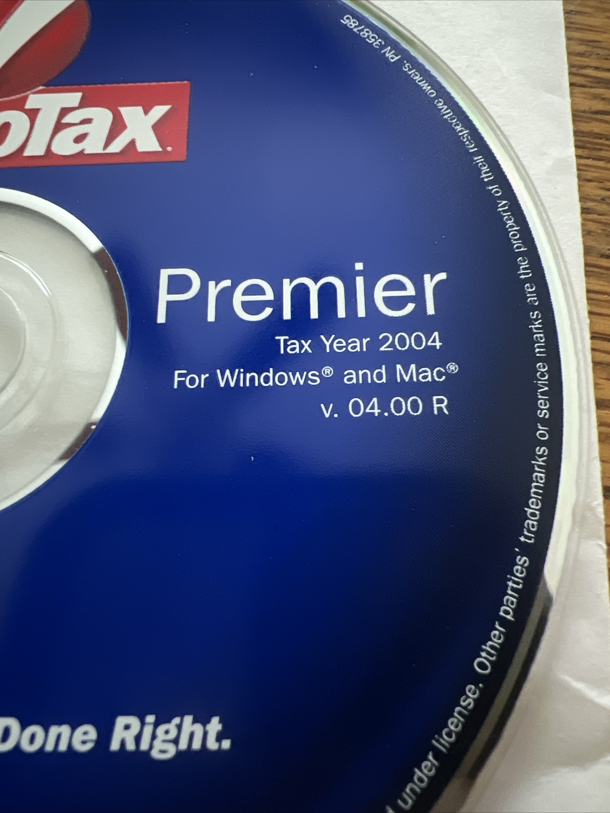 Intuit TurboTax Premier for Tax Year 2004 – Windows & Mac doing tax right easy