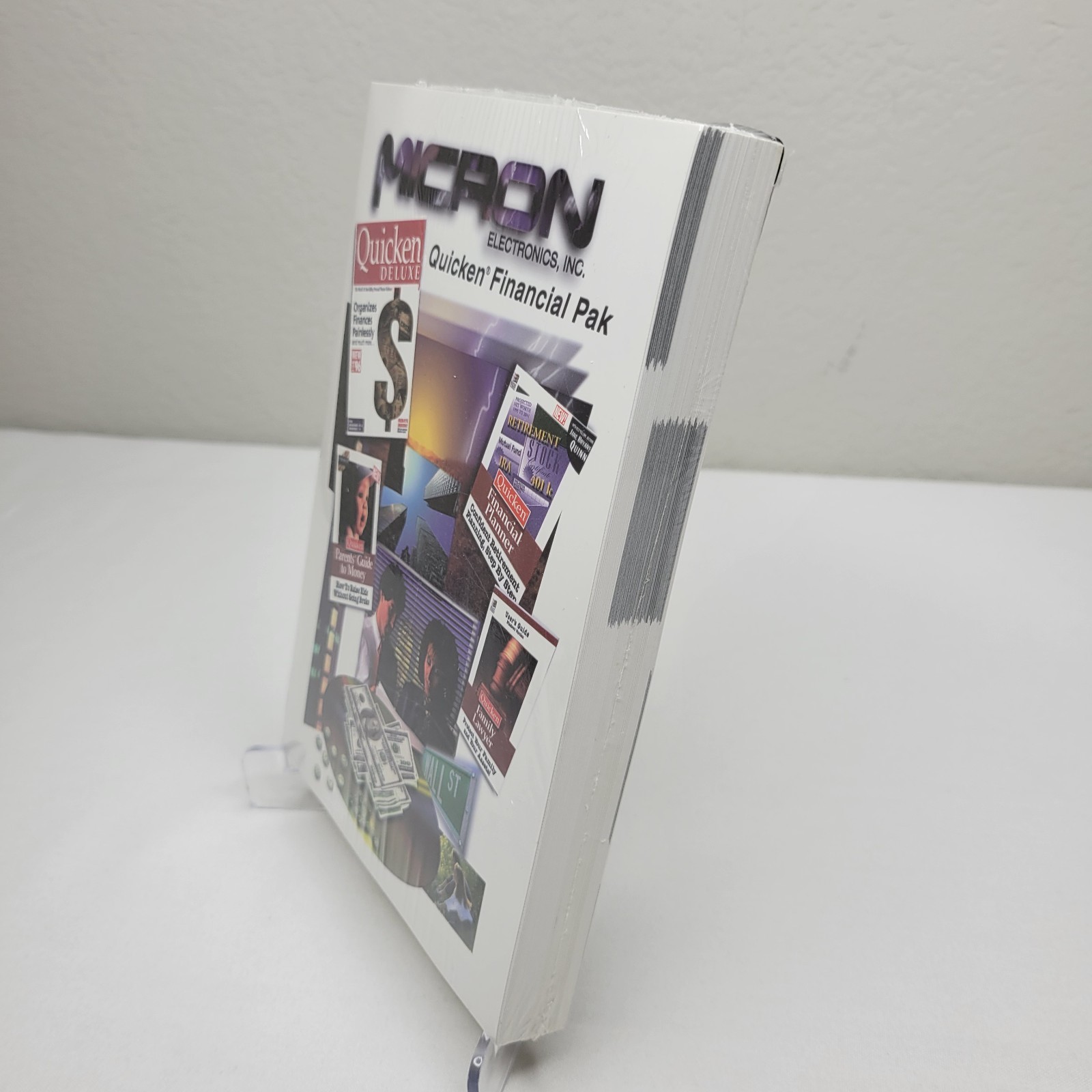 Micron Electronics, Inc. Quicken Financial Pak NEW SEALED MICROSOFT