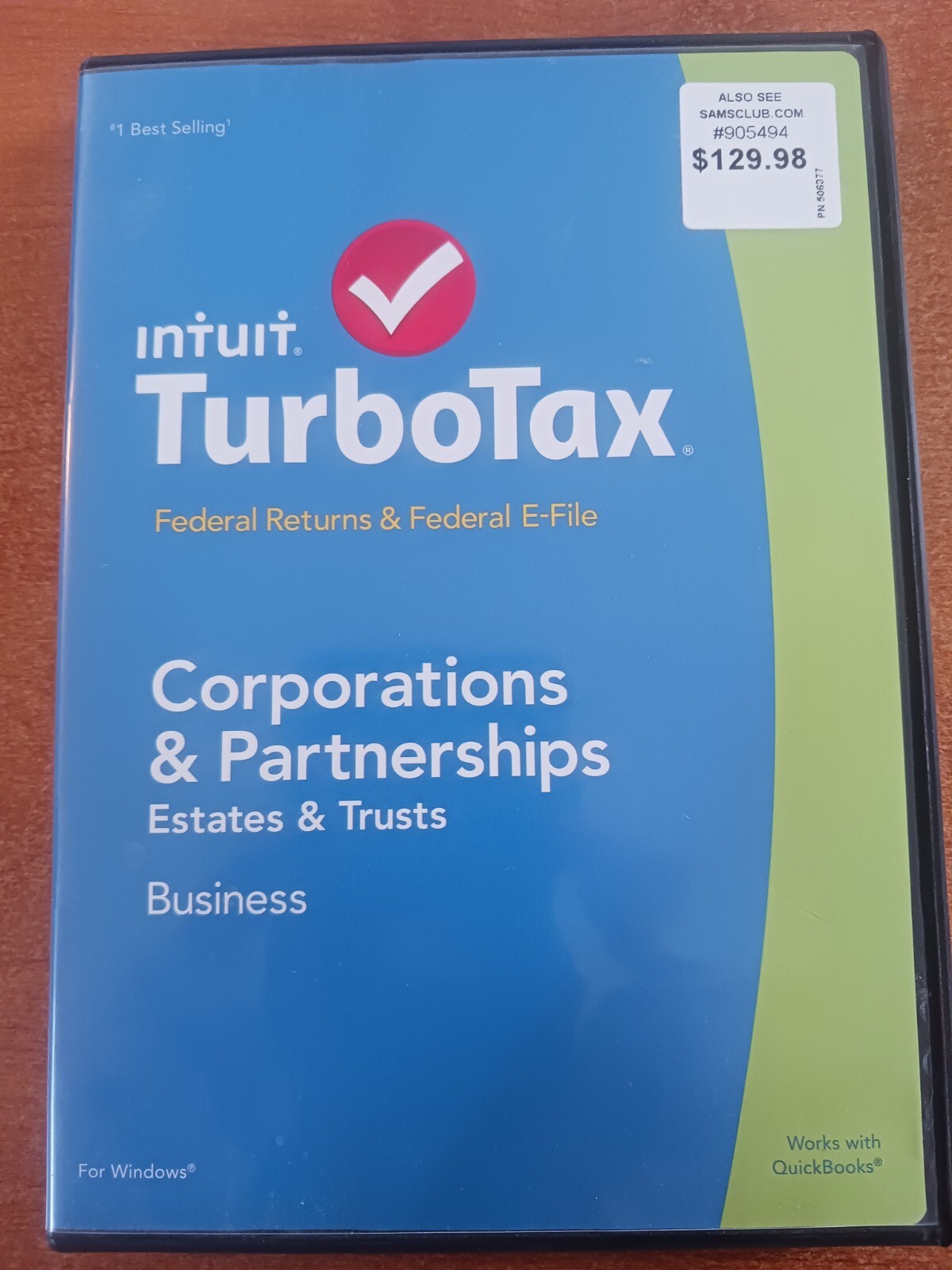 TurboTax Business 2014 CORPORATIONS & PARTNERSHIP Federal Returns Federal E-File