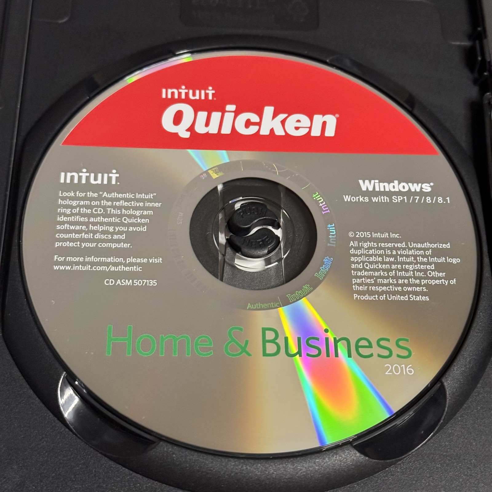 Intuit Quicken 2016 Home And Business Windows PC – PLEASE READ BELOW ⚠️TESTED
