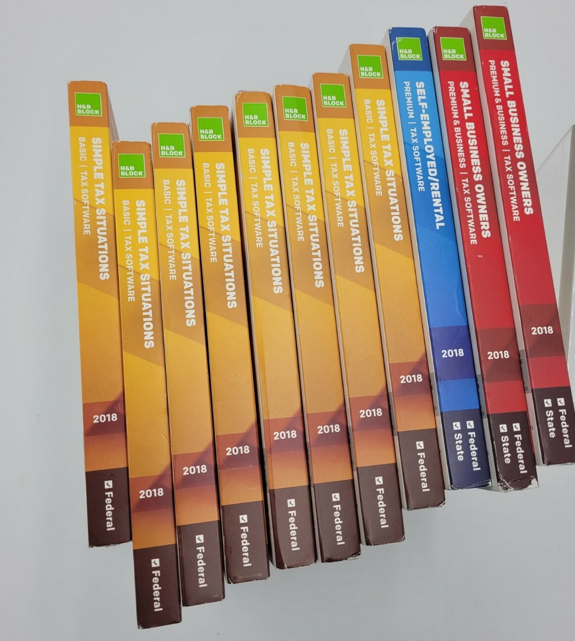 11 H&R Block 2018 Tax Software – Deluxe; SIMPLE TAX SITUATIONS / SMALL BUSINESS