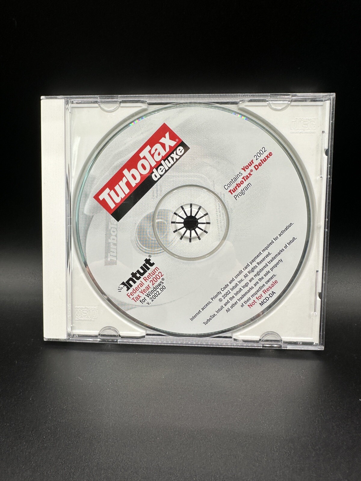 Intuit TurboTax Deluxe Tax Year 2002 for Windows