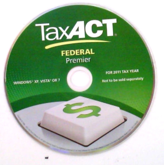 ✅ TaxACT~Federal Premier~CD~2011