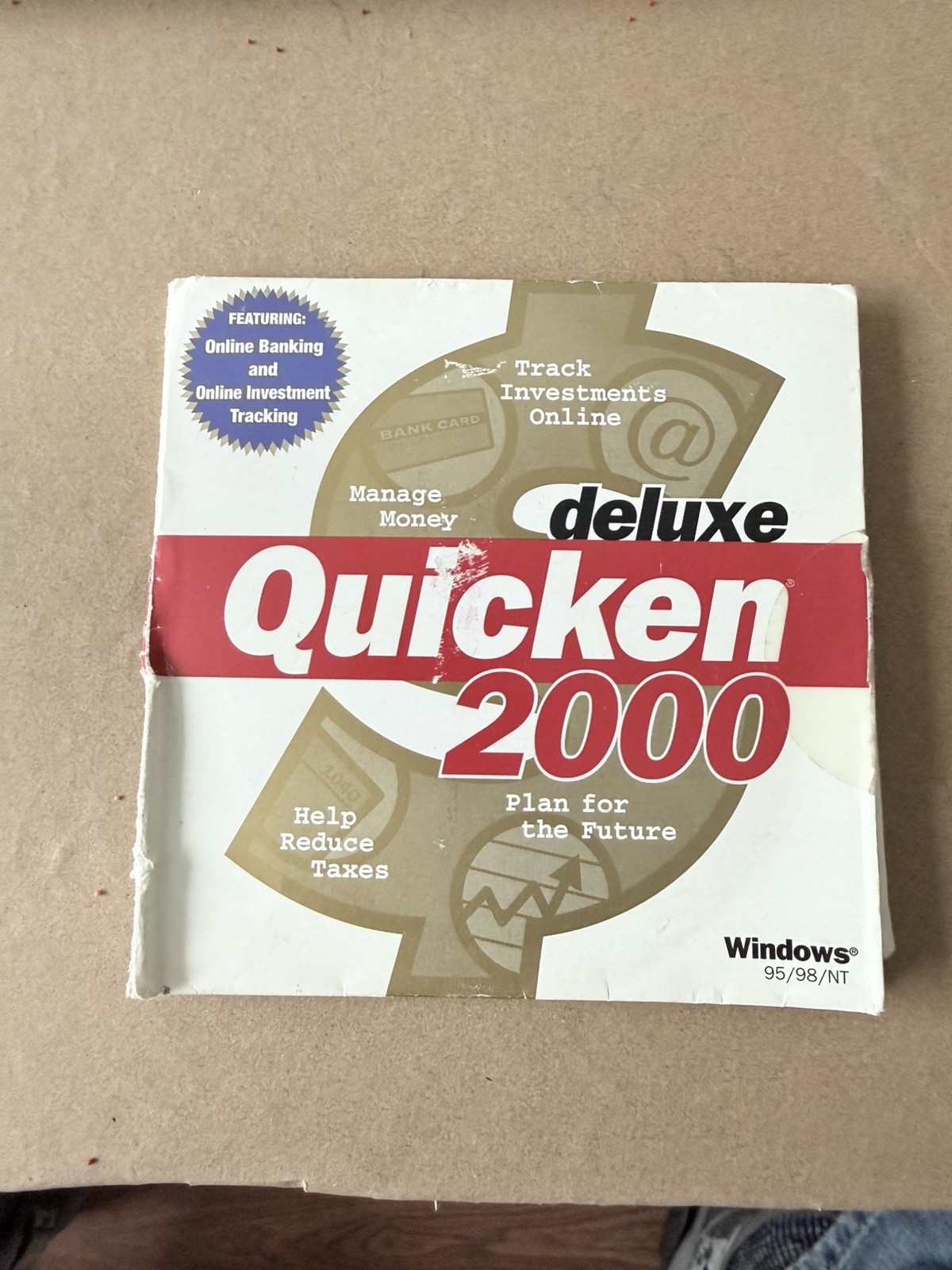 Suite Quicken Deluxe 2000 for Windows 95/98/NT Vintage Software