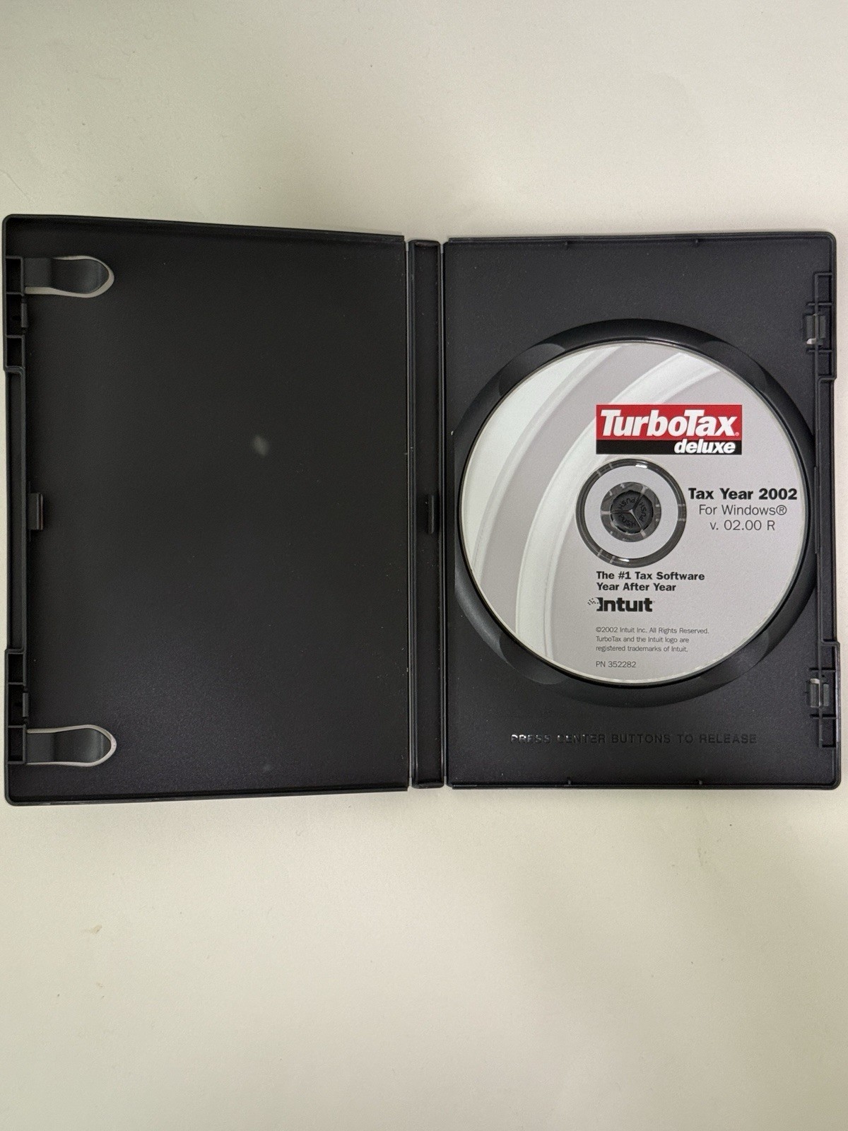 2002 TurboTax Deluxe Federal Turbo Tax