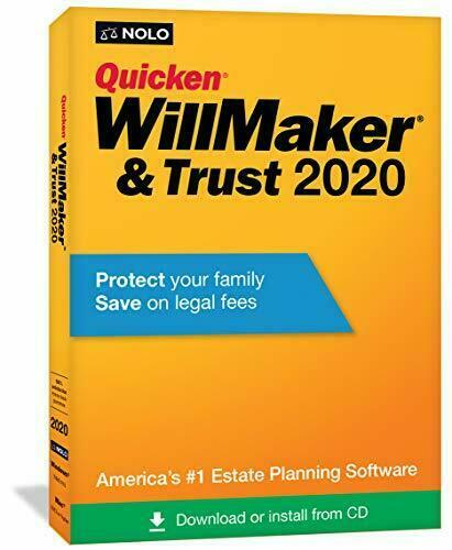 Quicken WillMaker & Trust 2020 Software