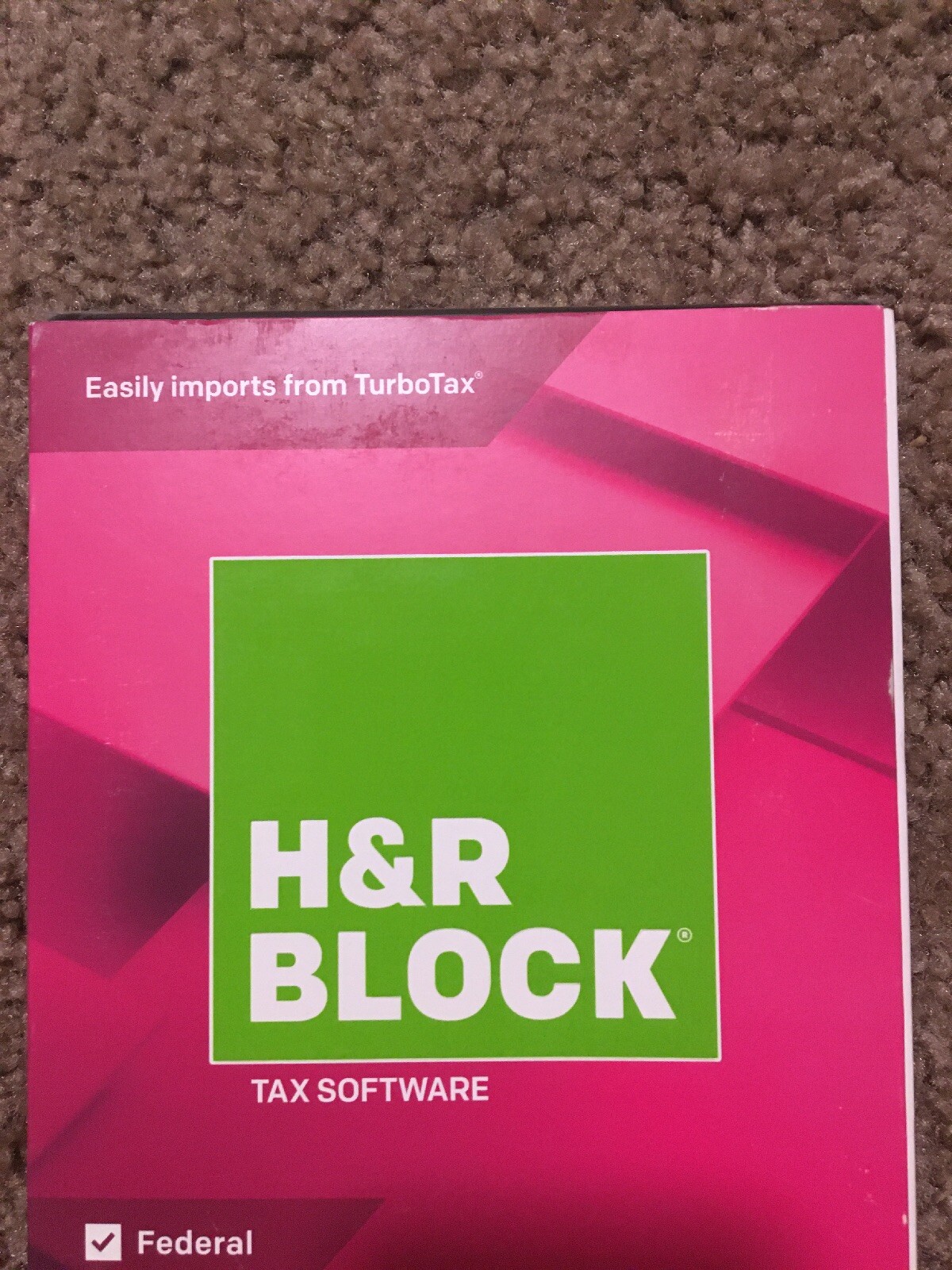H&R BLOCK 2018 FEDERAL HOMEOWNERS/INVESTORS DELUXE TAX SOFTWARE NEW— 361
