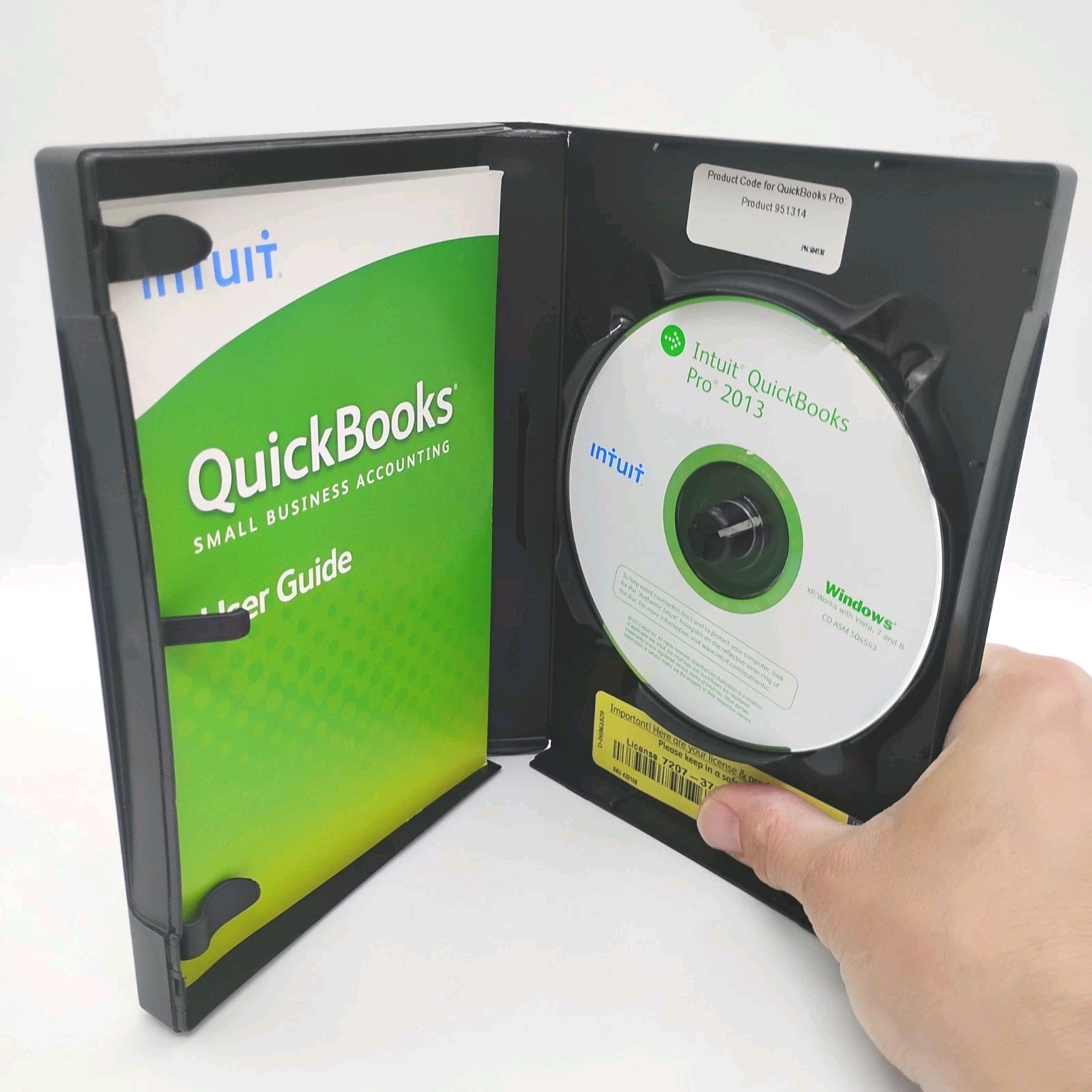 Intuit Quickbooks PRO 2013 For Windows PC w/ License Code, Genuine Authentic