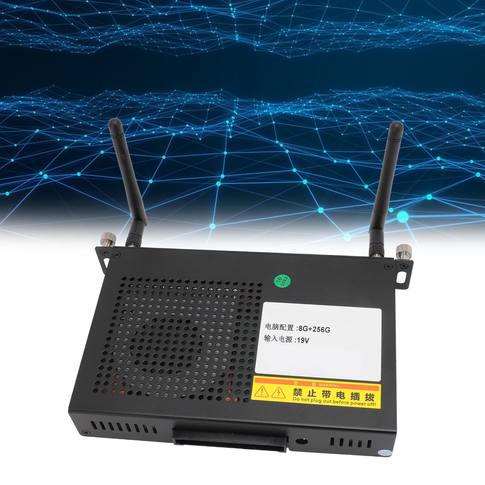 Small PC 8GB DDR4 256GB SSD 12th 13th Gen Mobile Processor Built In Industr BQVY