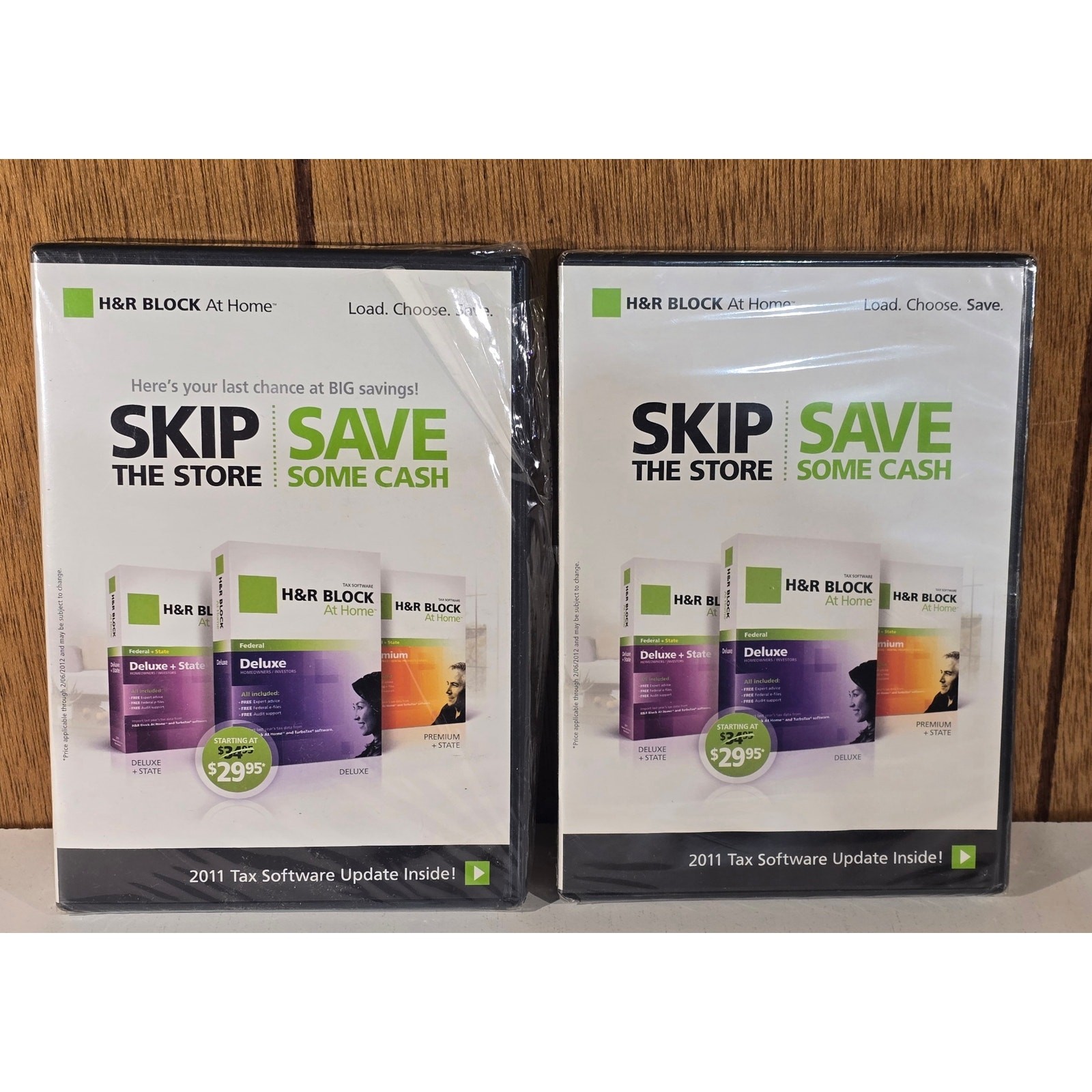 H&R Block Tax Software CD Lot 30+ Deluxe TaxCut Homeowners Investors 1999-2019