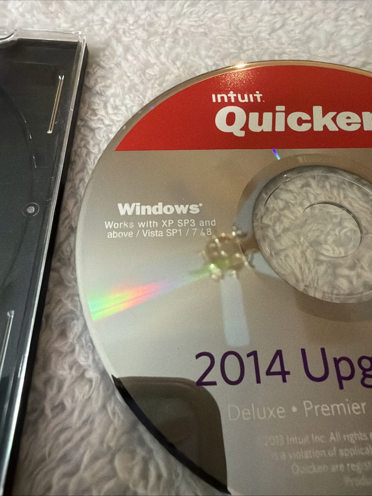 Quicken 2014 Upgrade CD Deluxe Premier Home & Business For Windows XP SP2/Vista