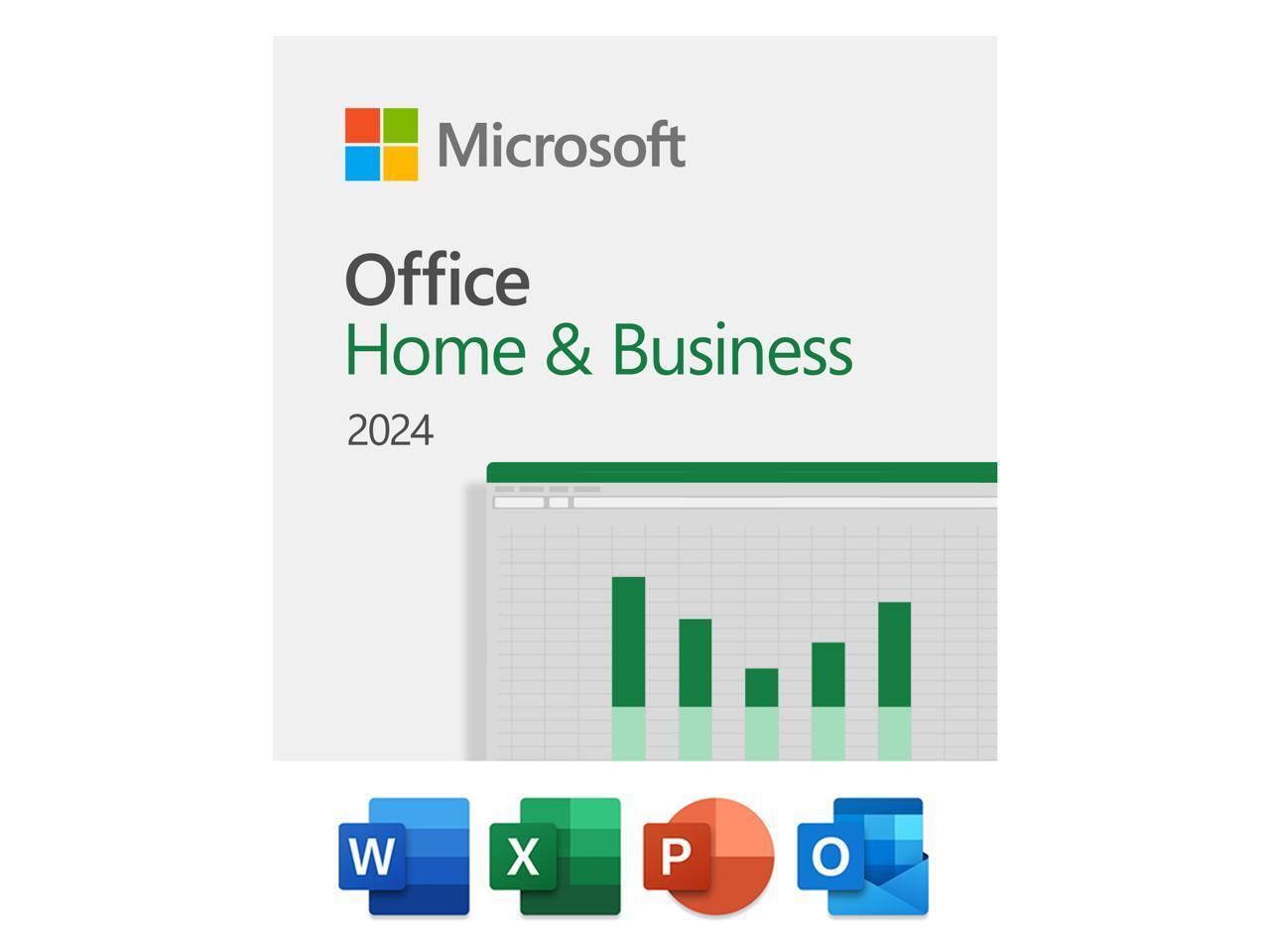Microsoft Office Home & Business 2024 | One time purchase, 1 Device | Windows 10