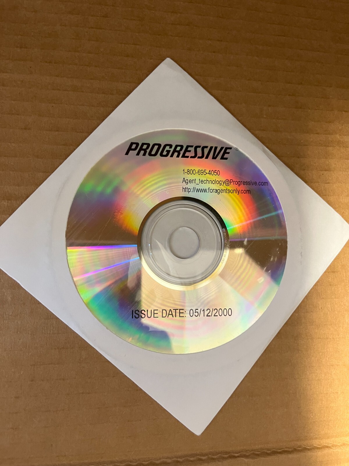 Progressive Insurance Company – Agent CD-ROM