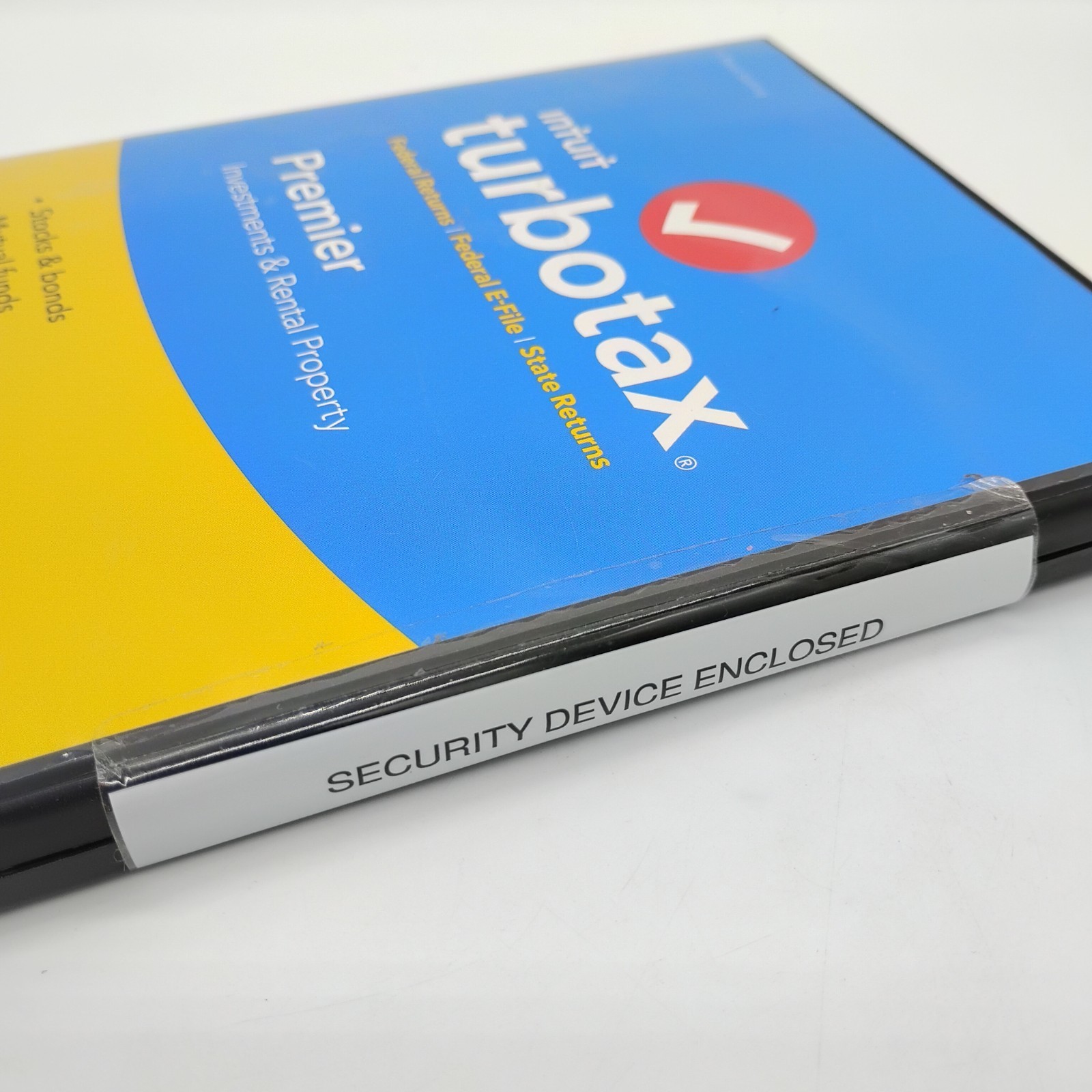 TurboTax Premier 2018 Investments & Rental Property (Windows & Mac) CD SEALED