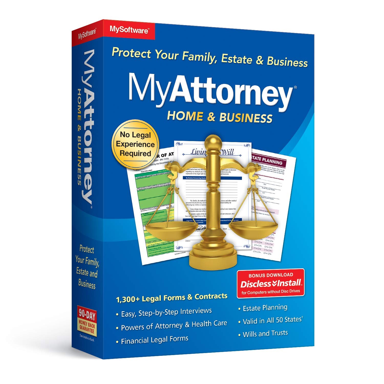 Legal Software MyAttorney Home & Business Document Management Tool