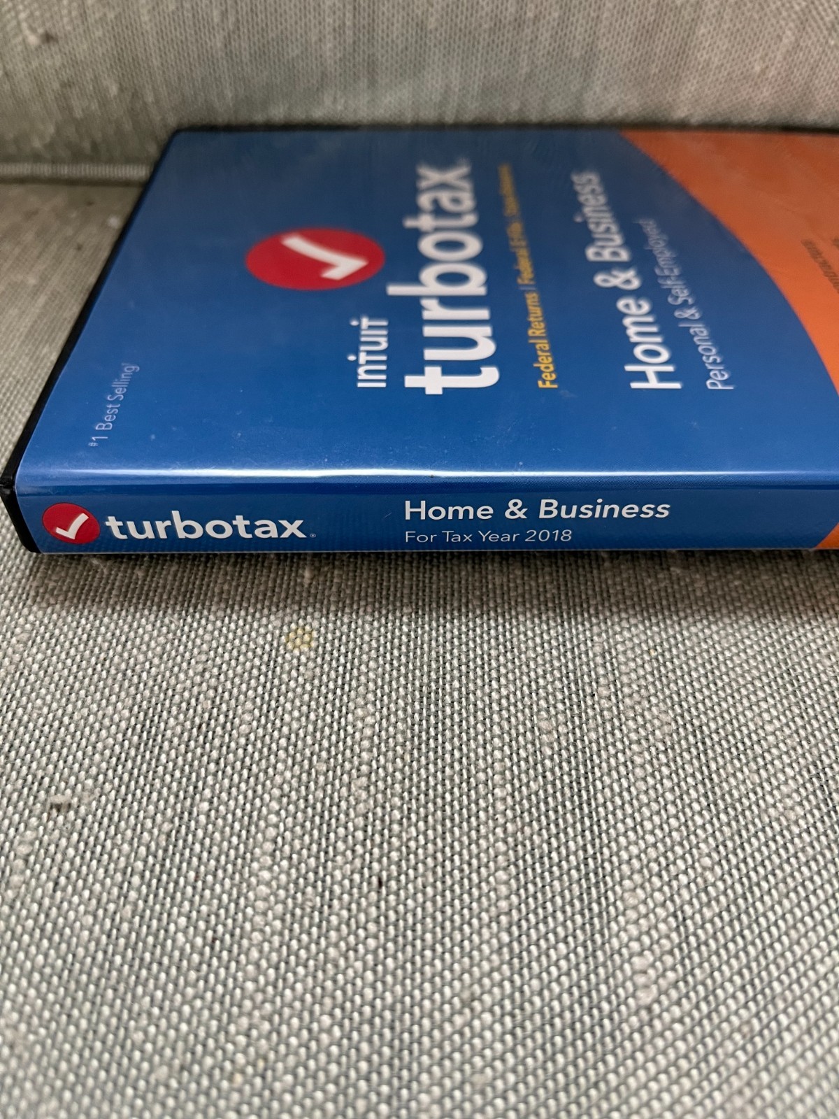 2018 TurboTax Home & Business federal e-file & state tax return for PC & Mac CD