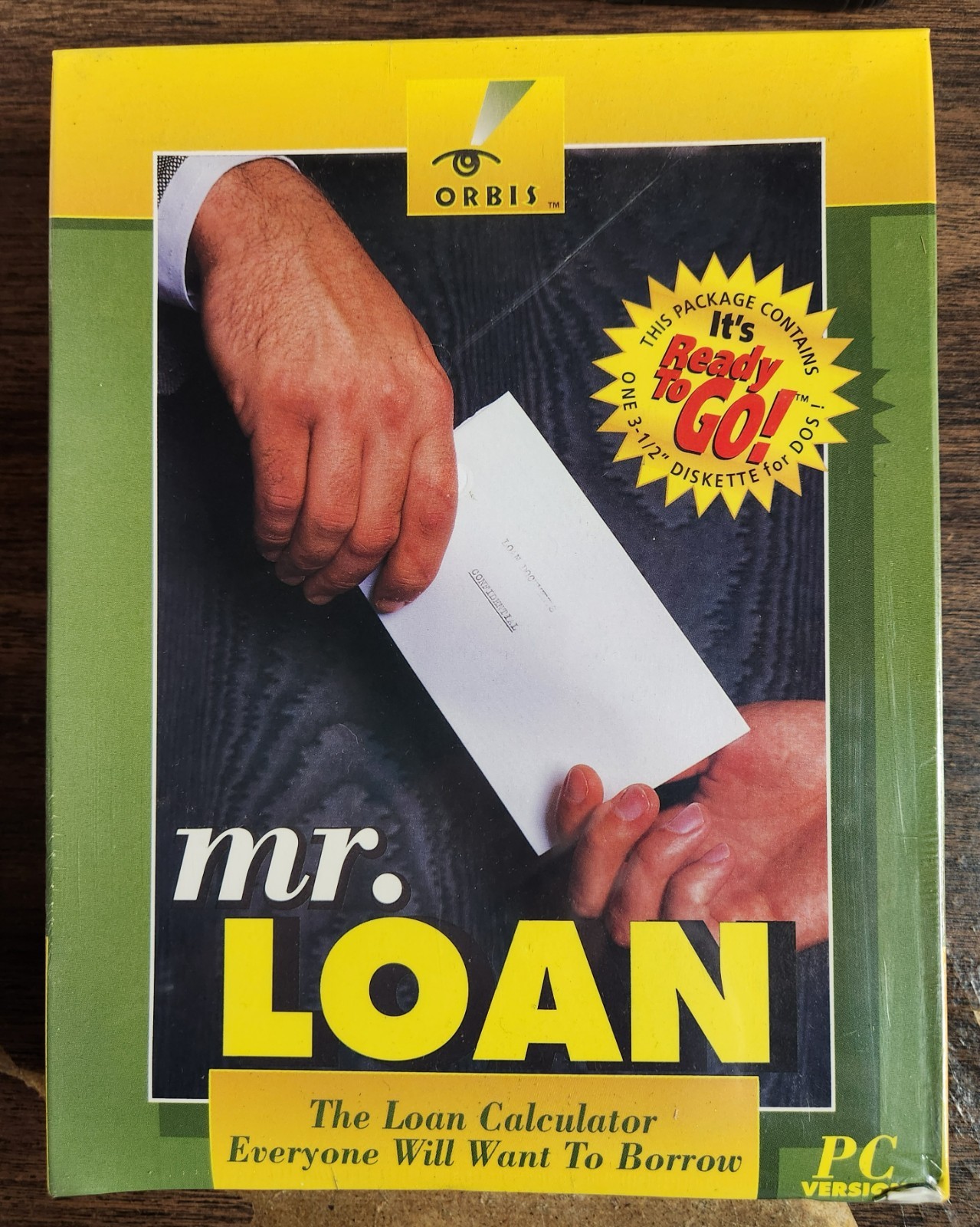 Mr. Loan by Orbis (1994, MS-DOS, 3-1/2″ Floppy Disk) BRAND NEW FACTORY SEALED
