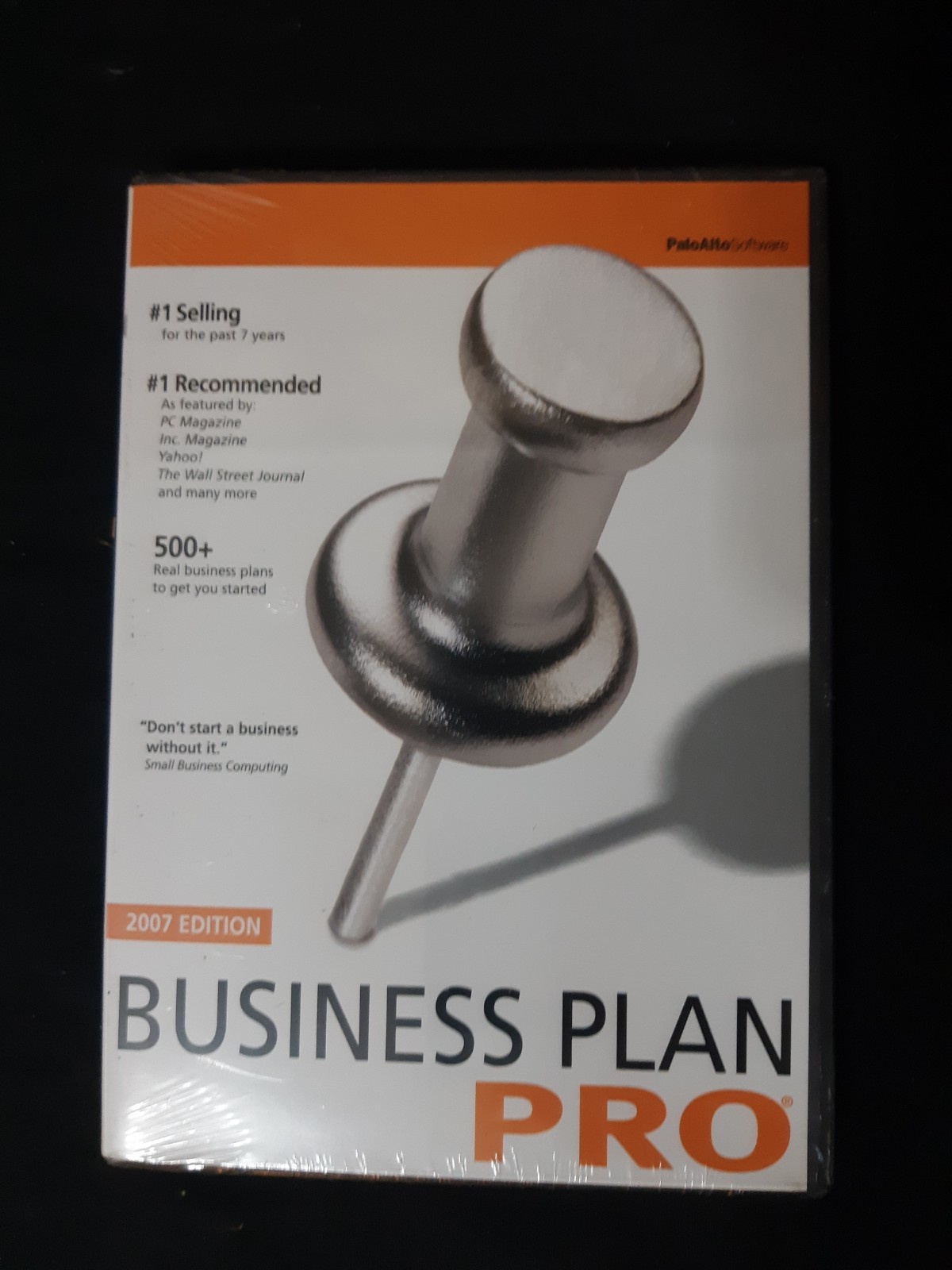 Palo Alto Business Plan Pro 2007 Sealed