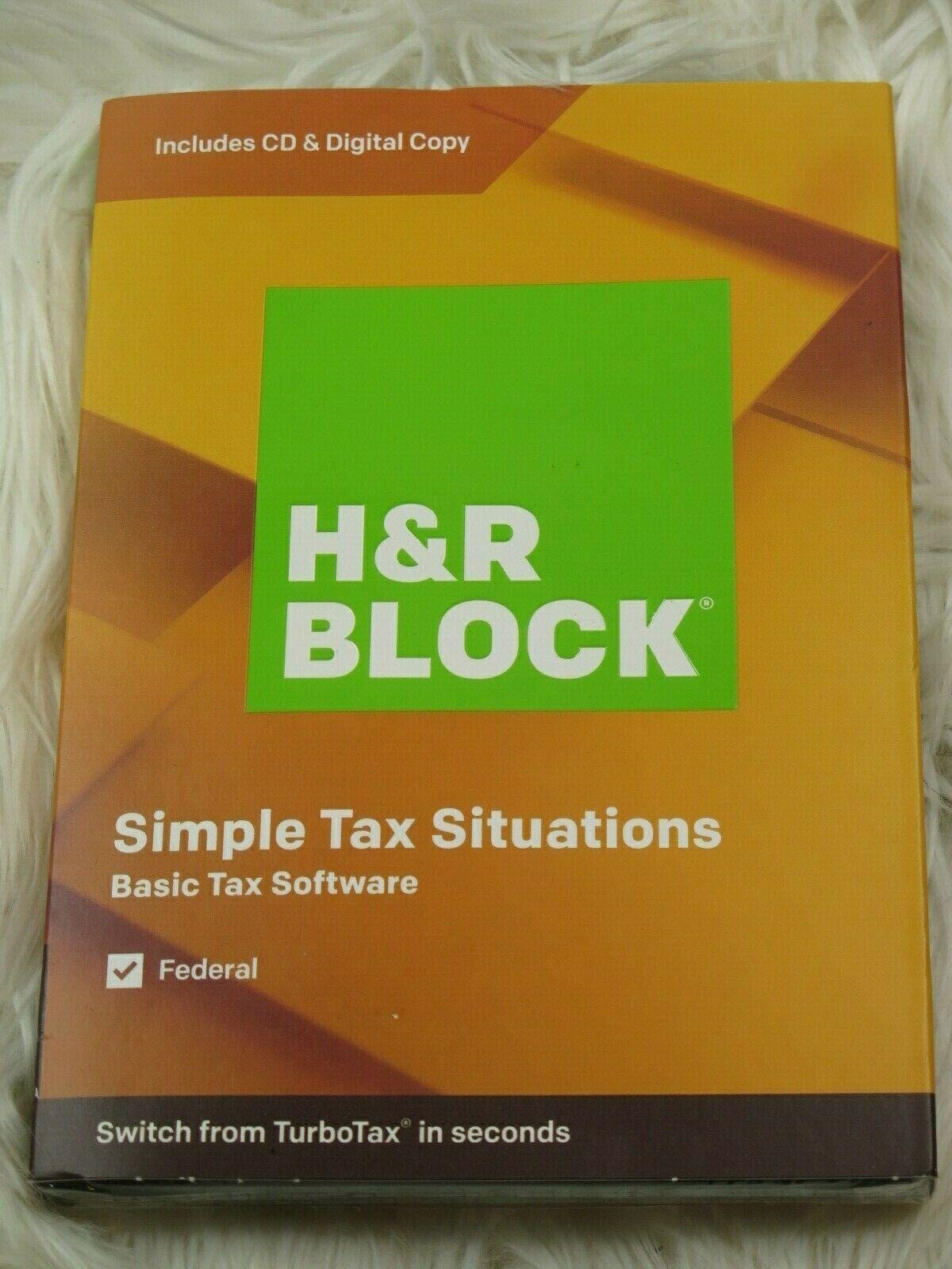 H&R BLOCK Tax Software Basic 2019 for PC/MAC New Sealed