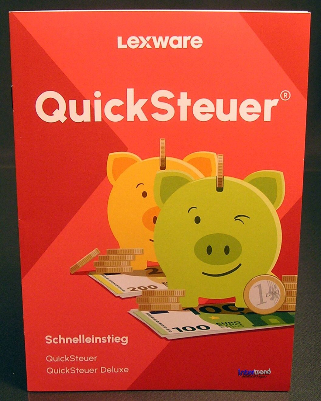 Lexware QuickSteuer 2025 Box (Tax Year 2024) for 3 Tax Returns Original Packaging NEW